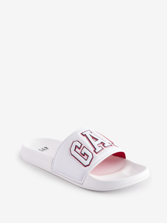 White Austin Logo Sliders (435082) | £21