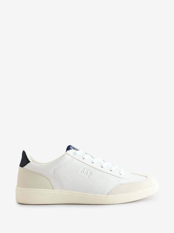 White Seattle Low Top Trainers (435270) | £49