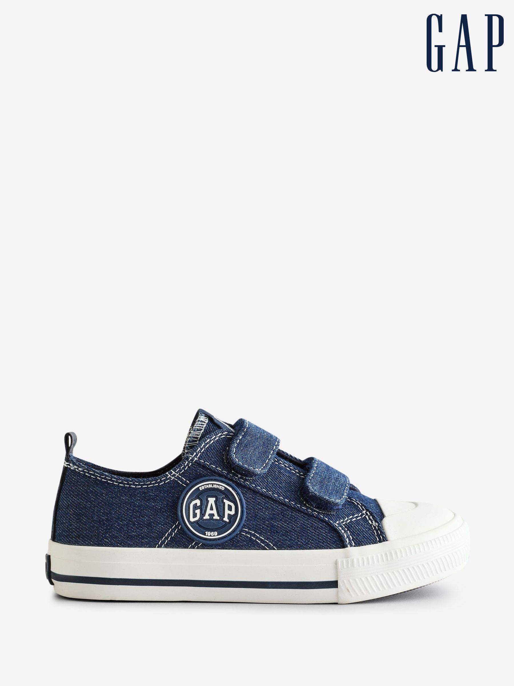 Blue Houston Low Top Canvas Trainers (435303) | £45