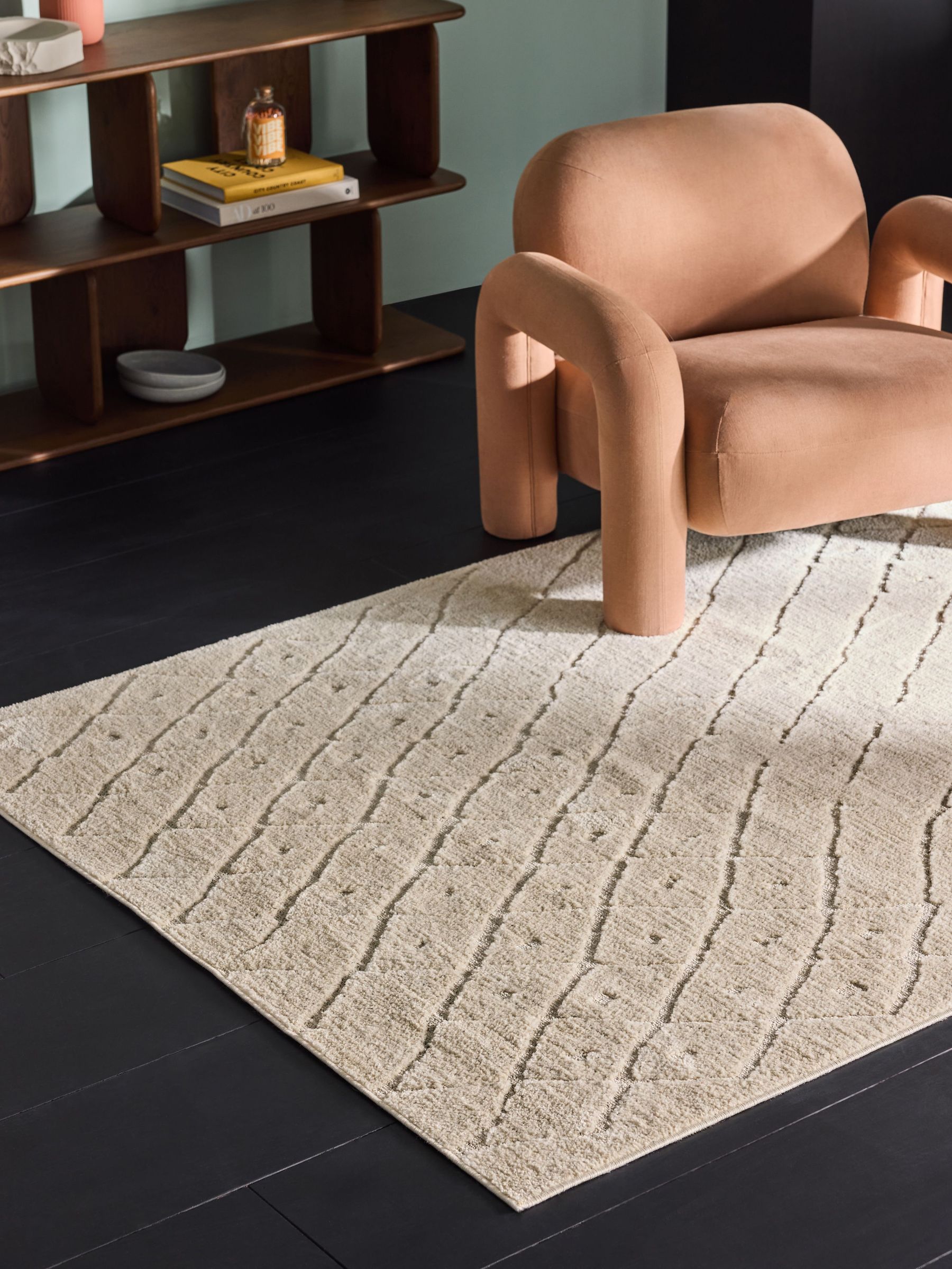 Roya Rug in Cream (436263) | £55 - £155
