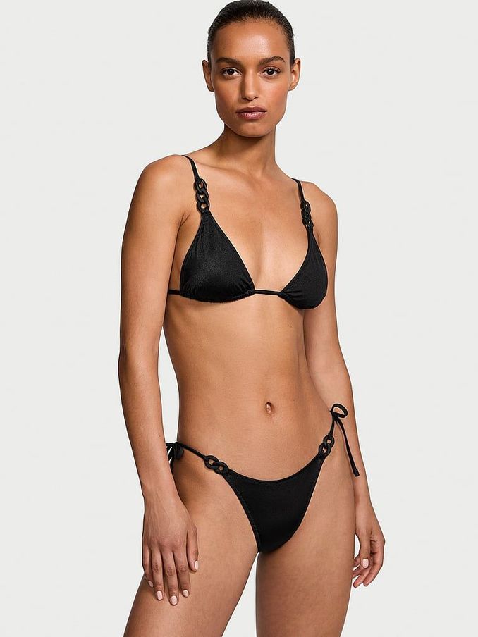 Nero Black Triangle Swim Chain Bikini Top (438052) | £19