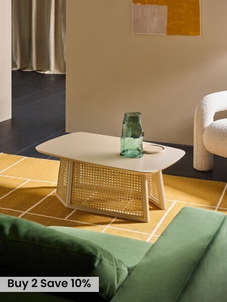 Luca Cane Coffee Table