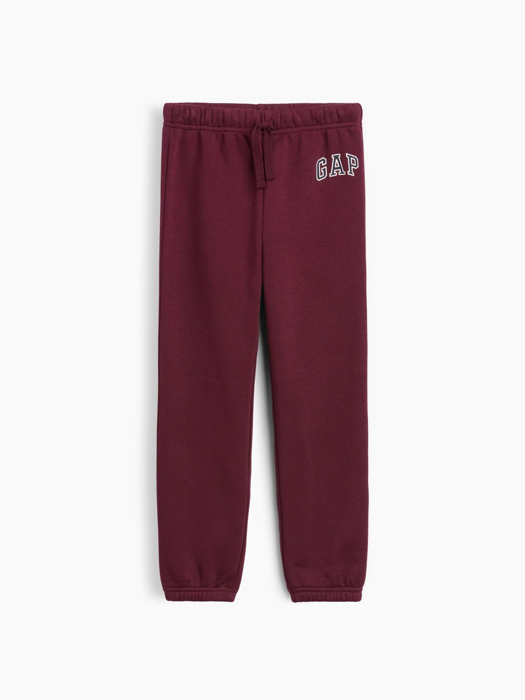 Burgundy Red - Vintage Soft Arch Logo Joggers