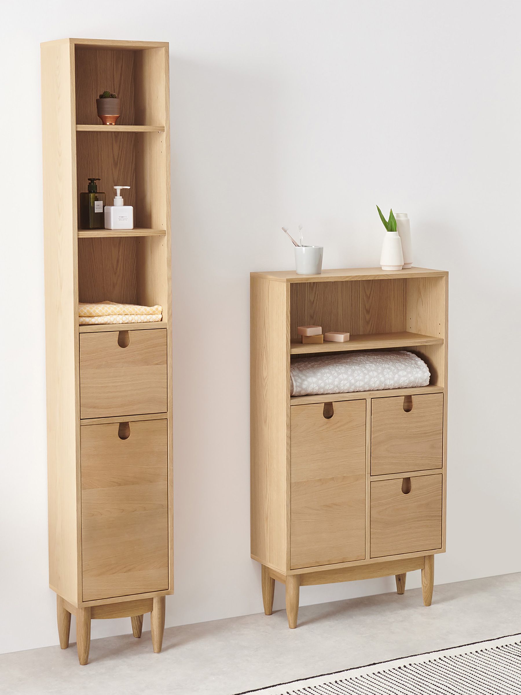 Penn Tall Boy Chest of Drawers in Oak (447531) | £499