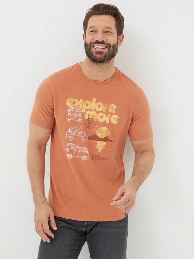 Orange VW Explore More T-Shirt (449004) | £15
