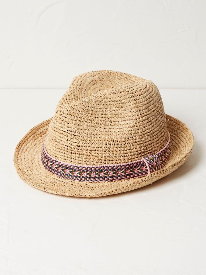 Natural Trilby Hat (450324) | £9