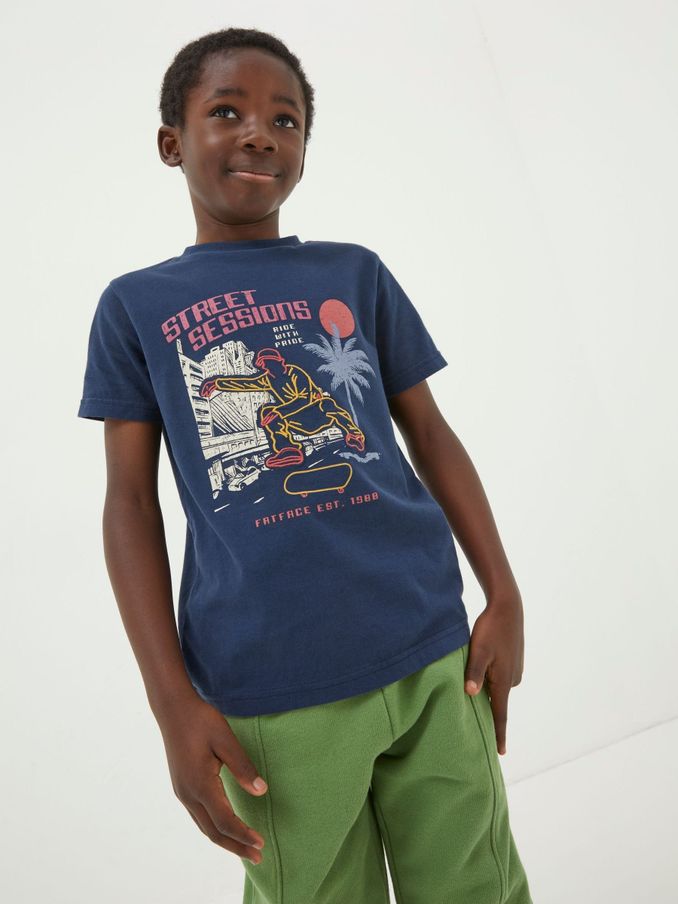 Blue Street Sessions Jersey T-Shirt (450871) | £8