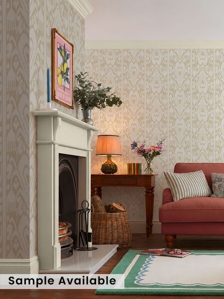 Artisanal Ikat 10m Wallpaper