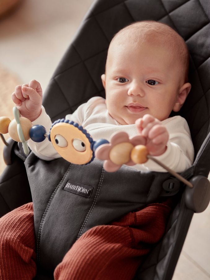BabyBjörn Natural Toy for Bouncer Googly Eyes Pastels (495962) | £44