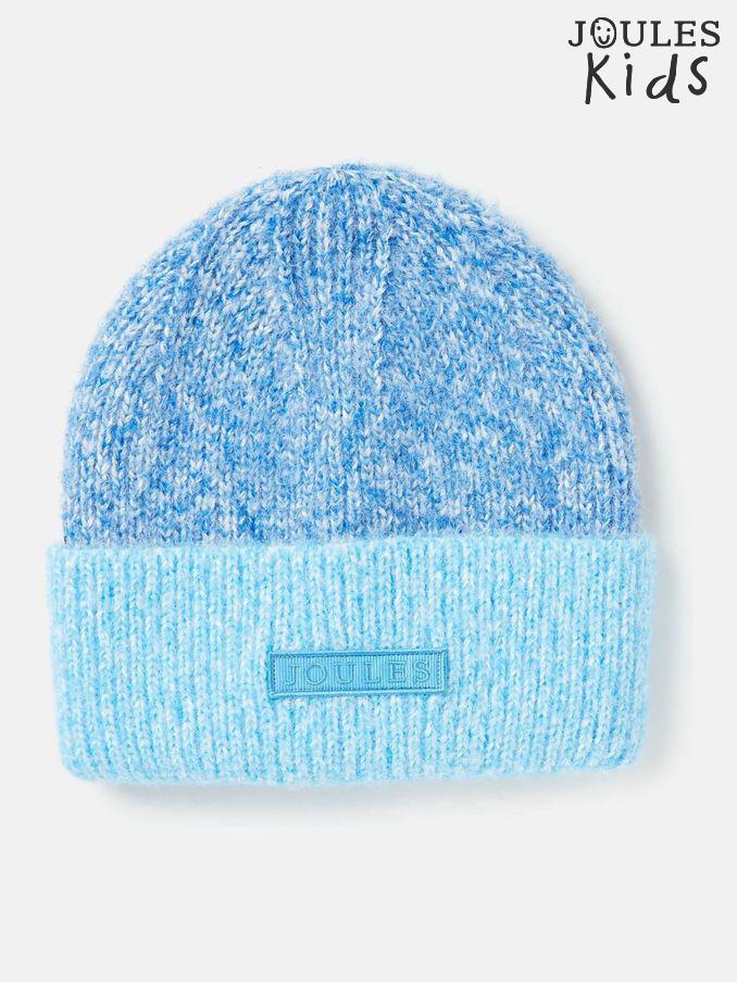Kids' Wanderer Blue Knitted Beanie Hat (496099) | £9.95