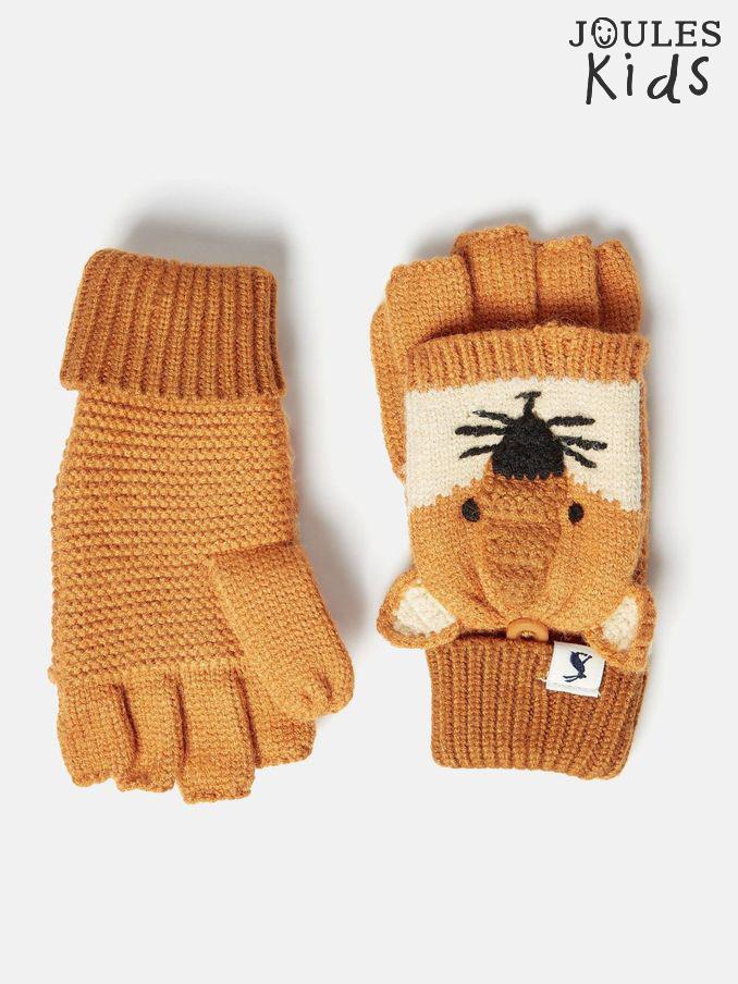 Carey Orange Fox Character Gloves (498746) | £10