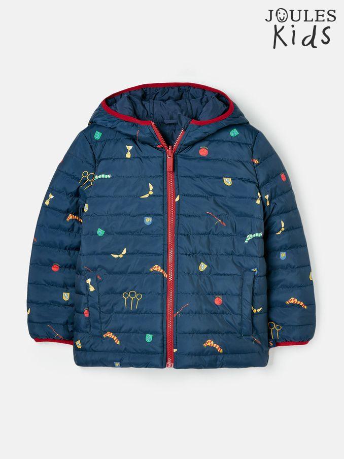 Harry Potter™ Icons Navy Blue Showerproof Reversible Coat (506662) | £20 - £22