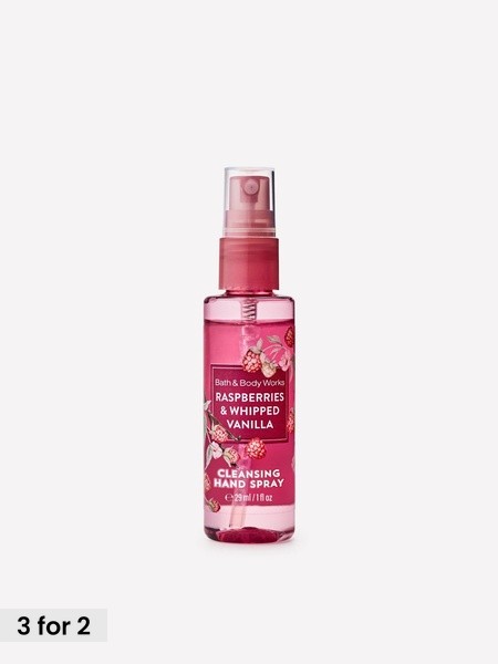 Raspberries & Whipped Vanilla - Cleansing Hand Gel Spray 29ml