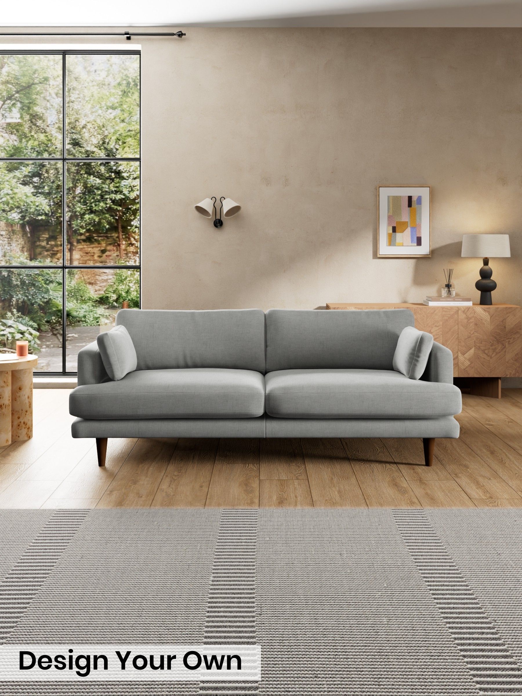 Etched Chenille/Pale Grey - Otis By Made