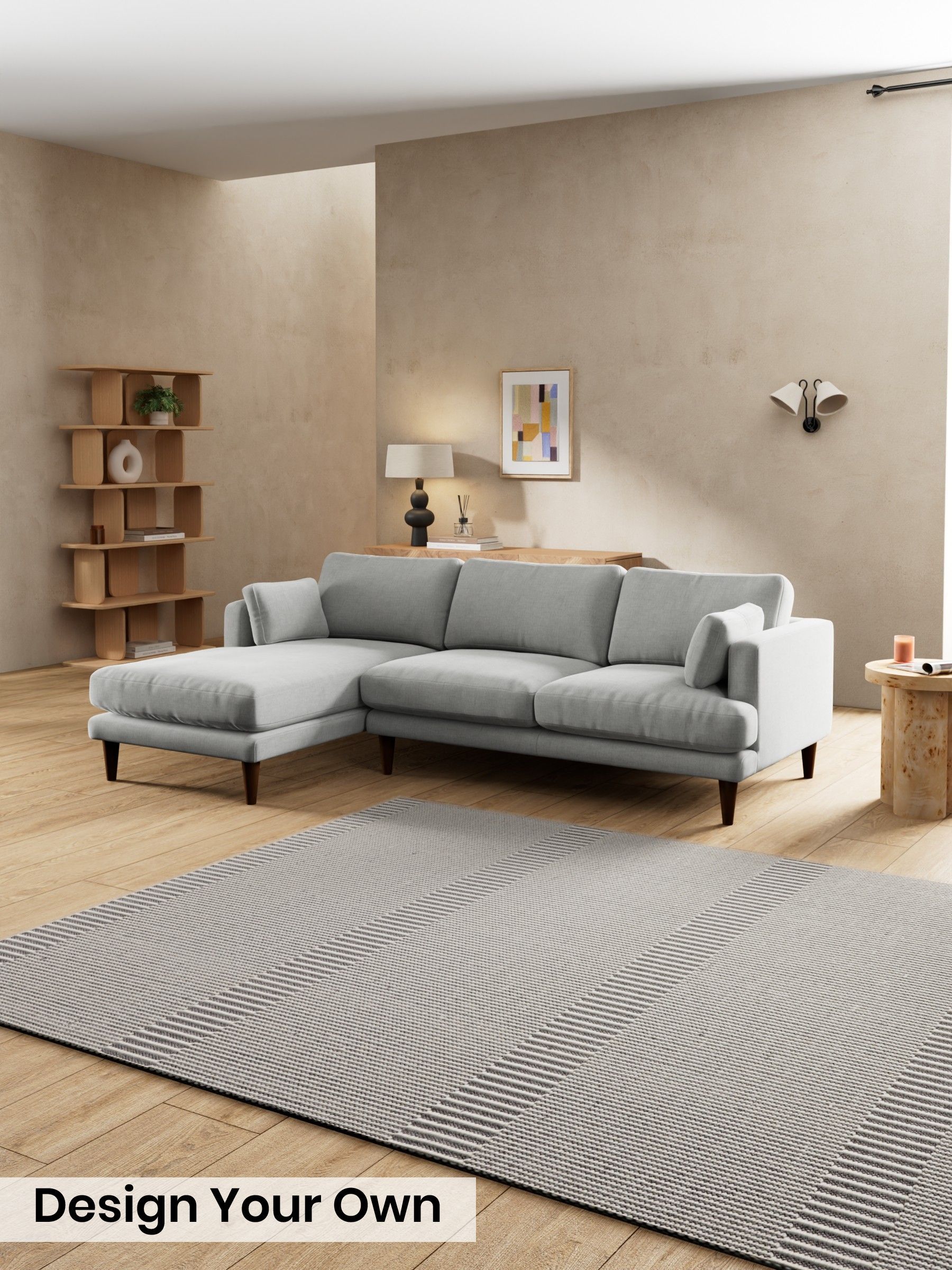 Etched Chenille/Pale Grey - Otis By Made