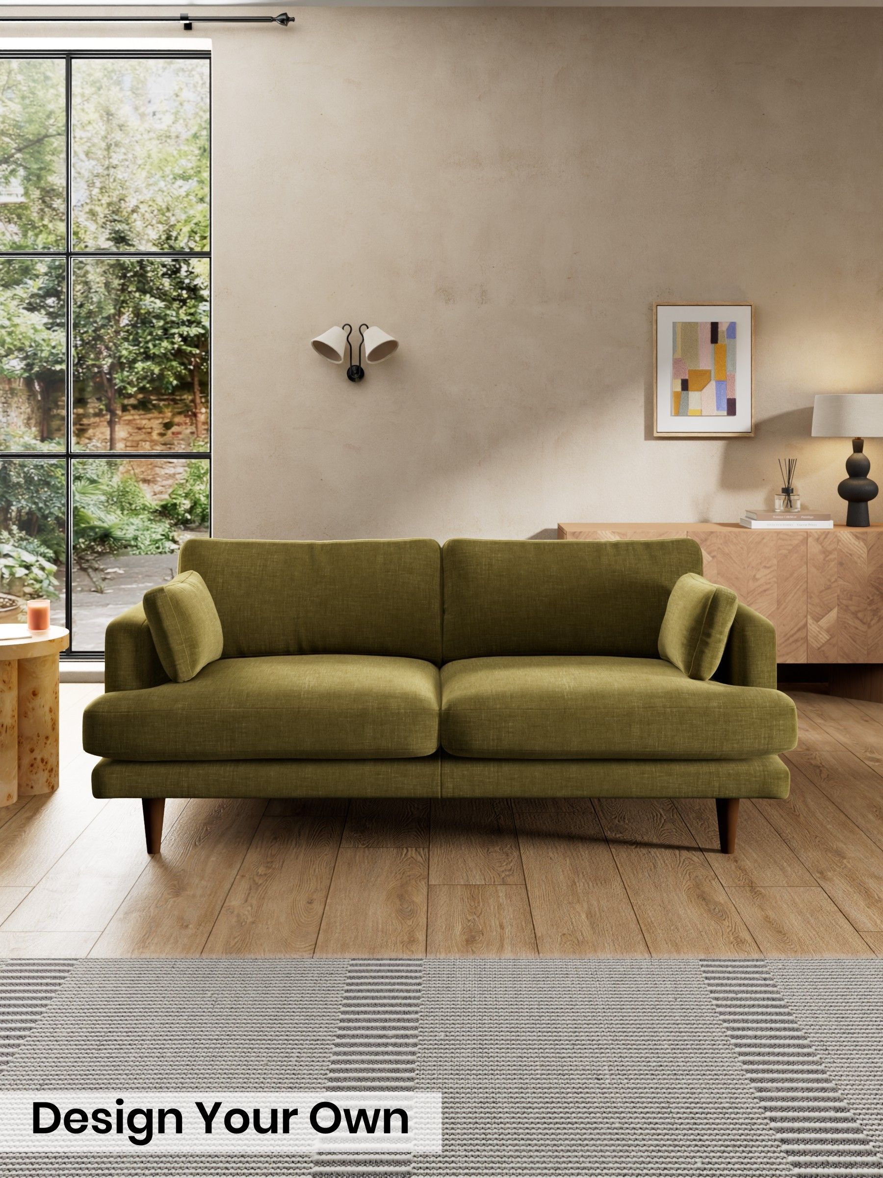 Etched Chenille/Moss Green - Otis By Made
