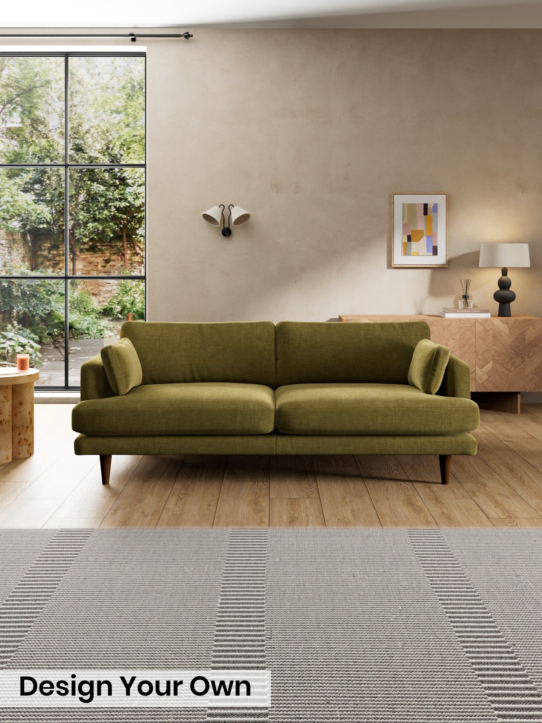 Etched Chenille/Moss Green - Otis By Made