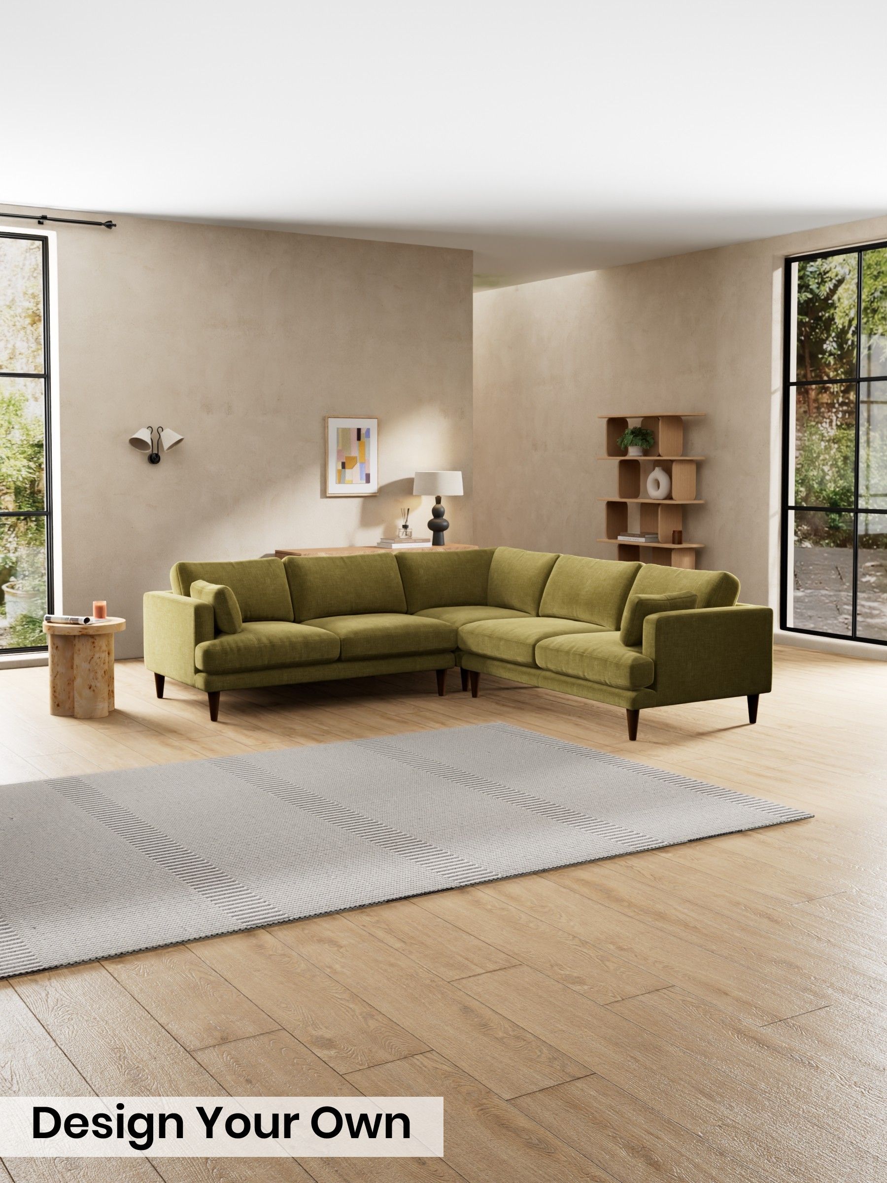 Etched Chenille/Moss Green - Otis By Made