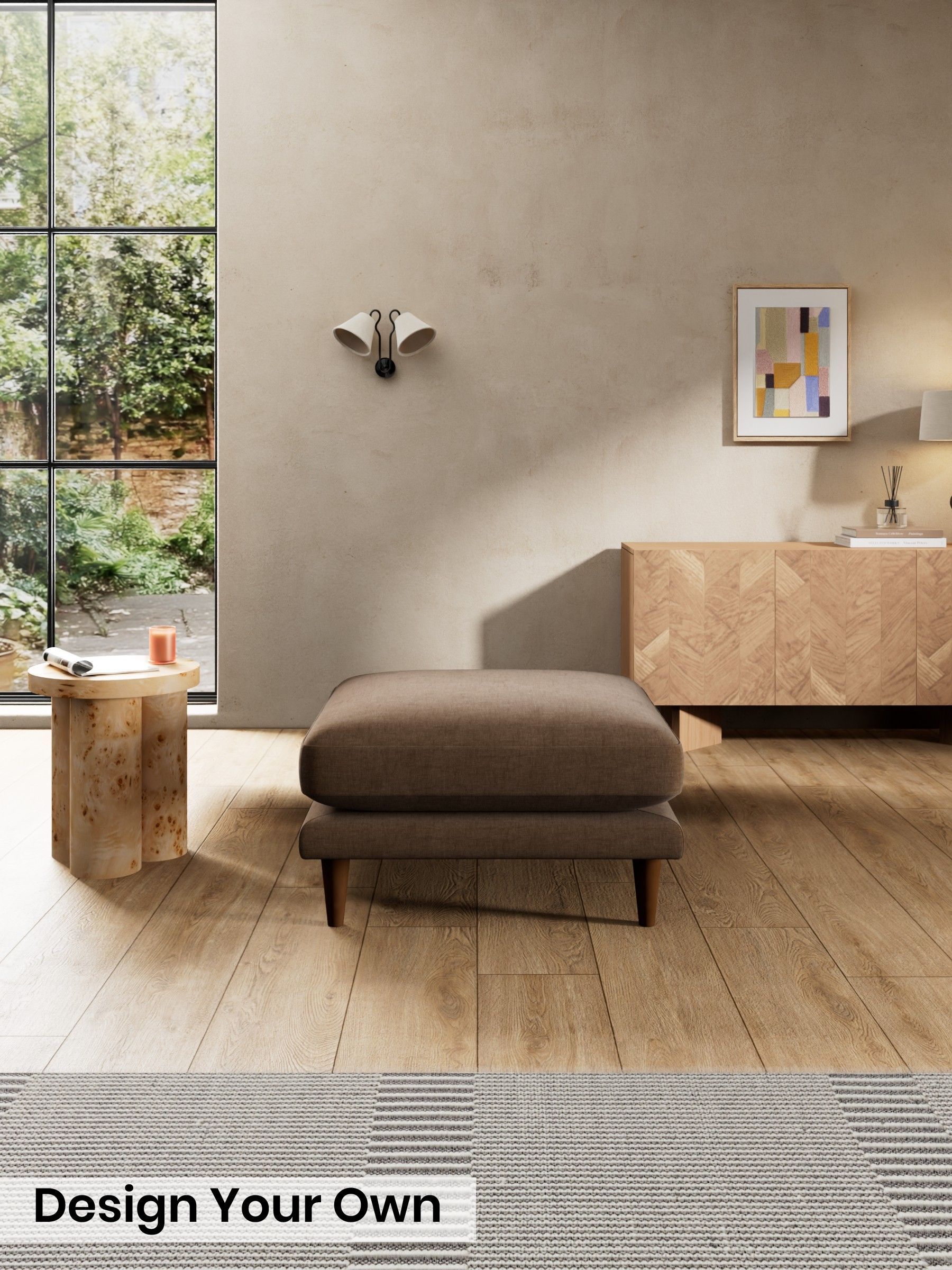 Etched Chenille/Cocoa Brown - Otis By Made