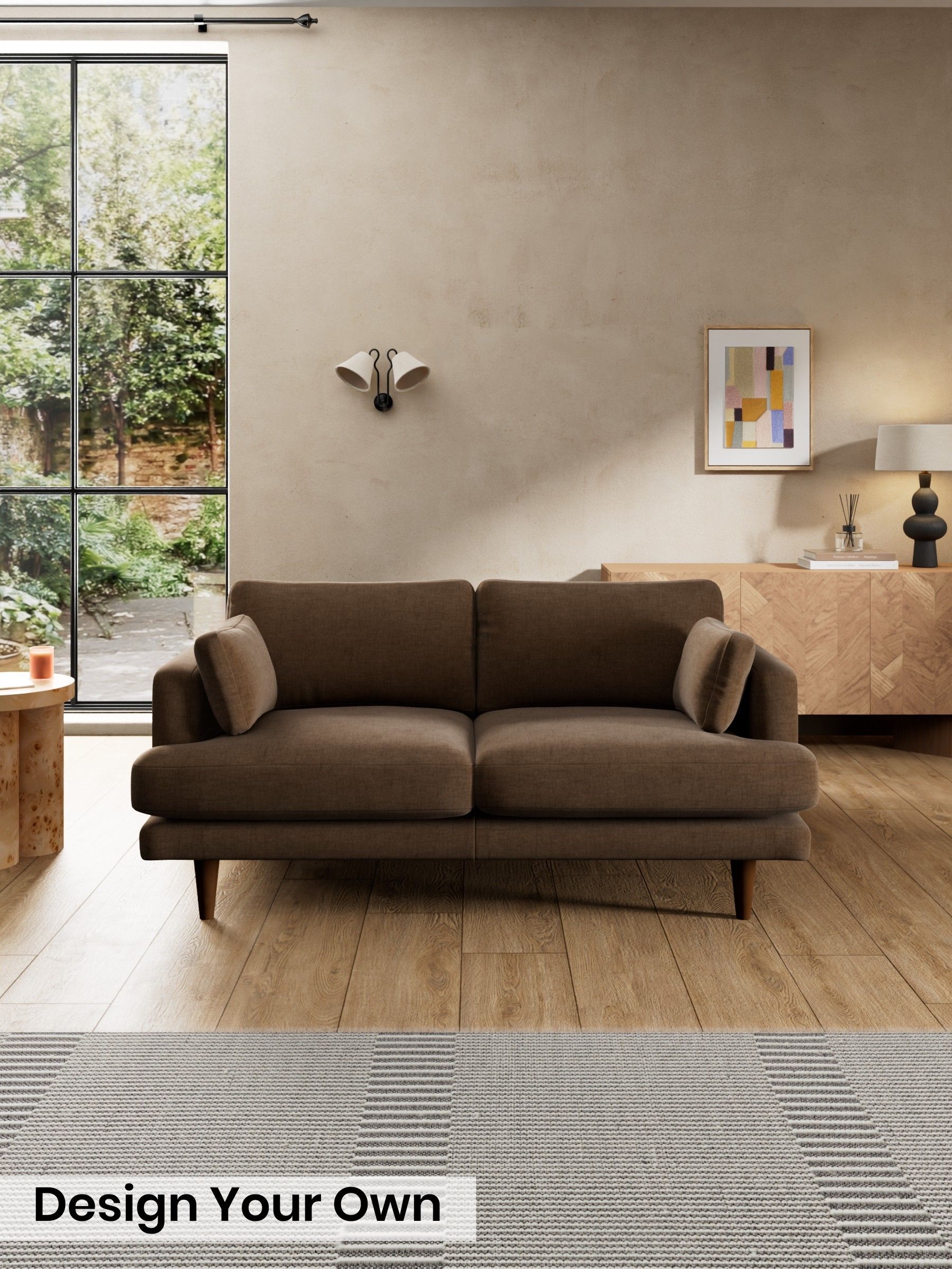 Etched Chenille/Cocoa Brown - Otis By Made