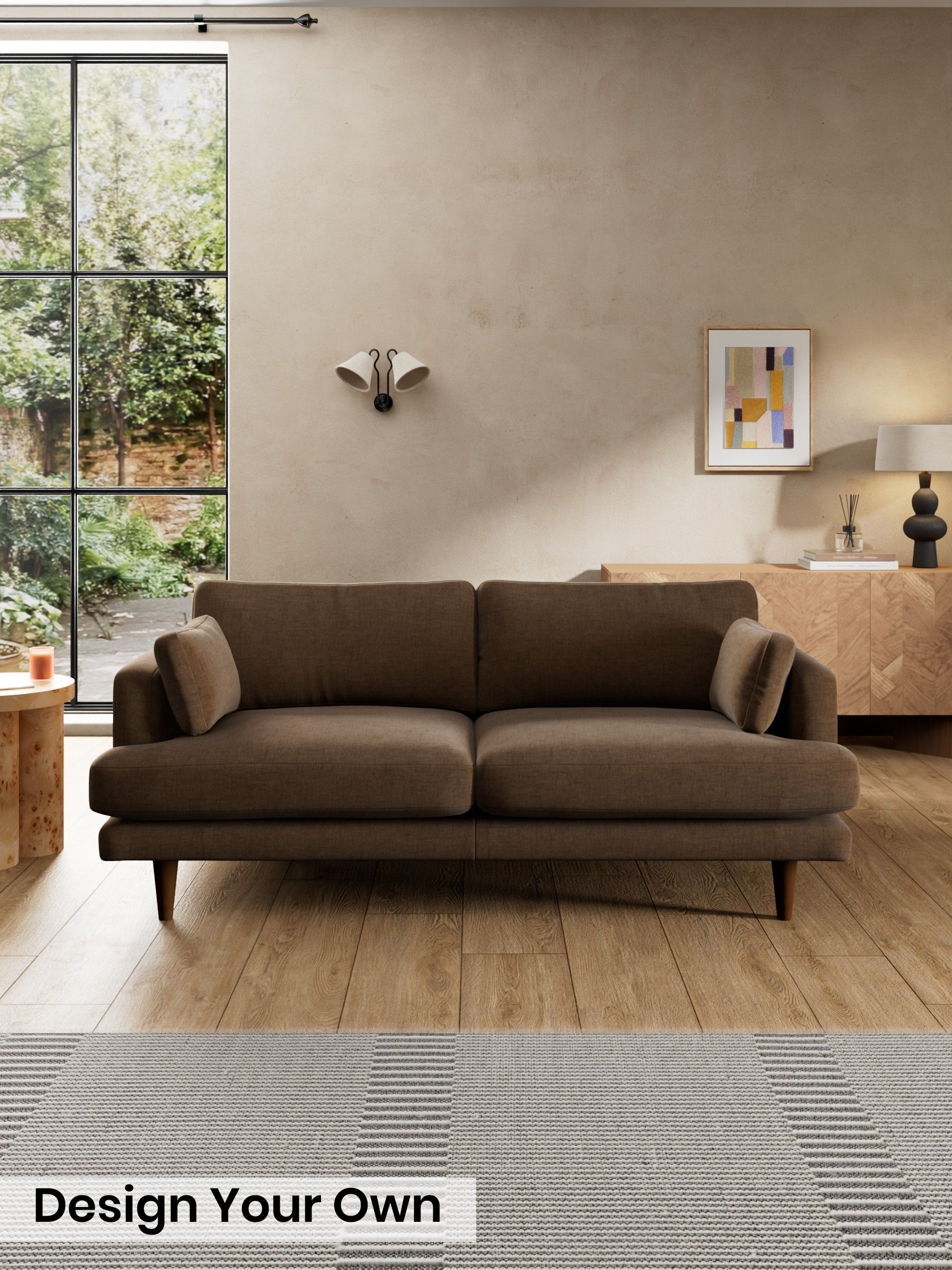 Etched Chenille/Cocoa Brown - Otis By Made