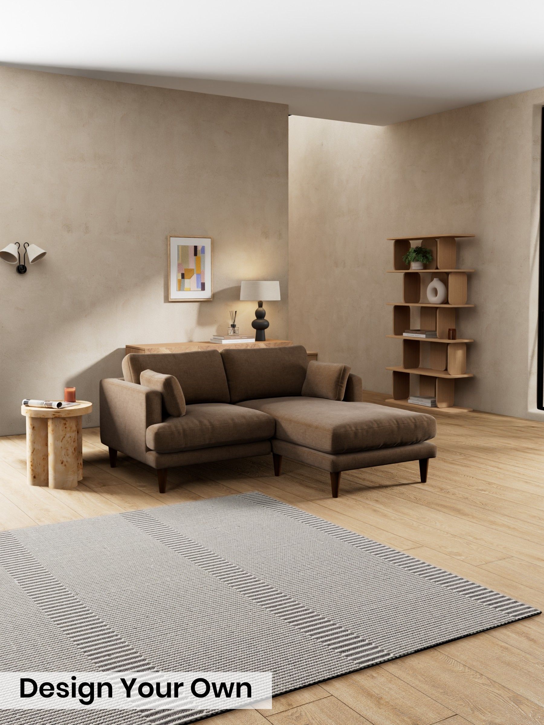 Etched Chenille/Cocoa Brown - Otis By Made