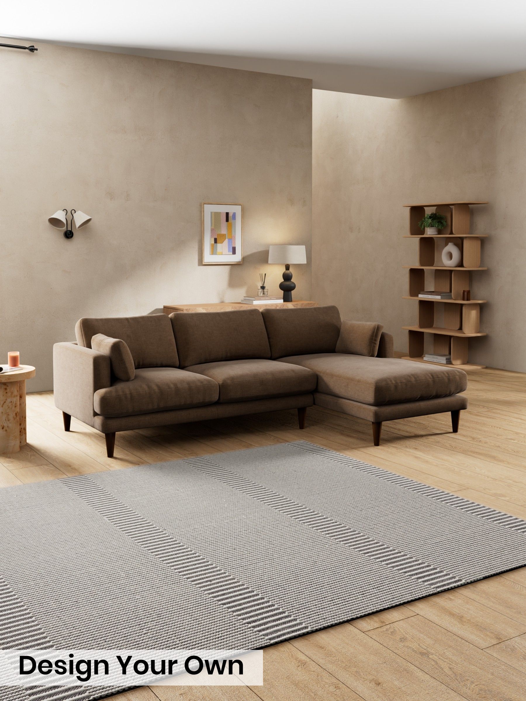 Etched Chenille/Cocoa Brown - Otis By Made