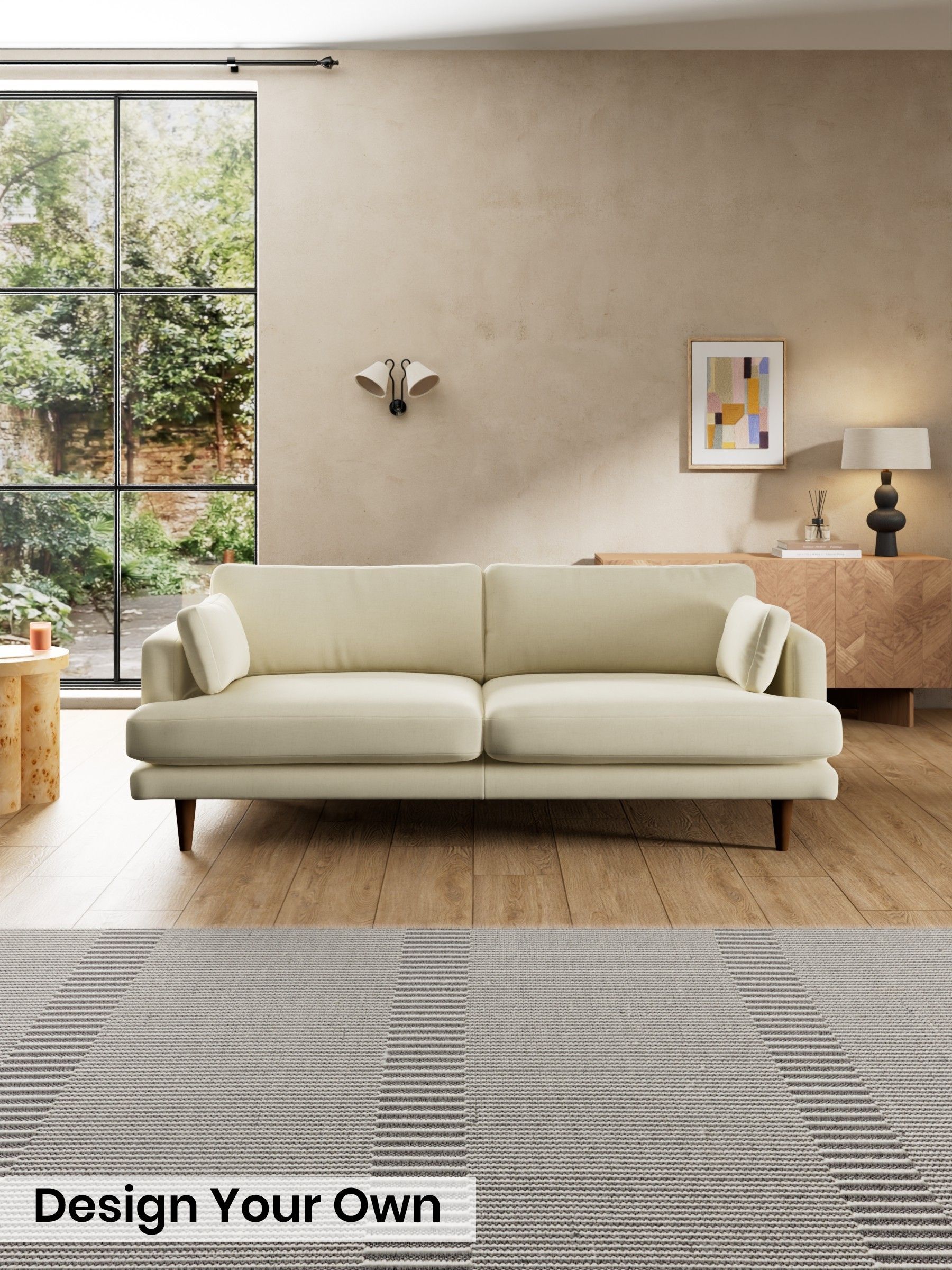 Etched Chenille/Soft Ecru Natural - Otis By Made