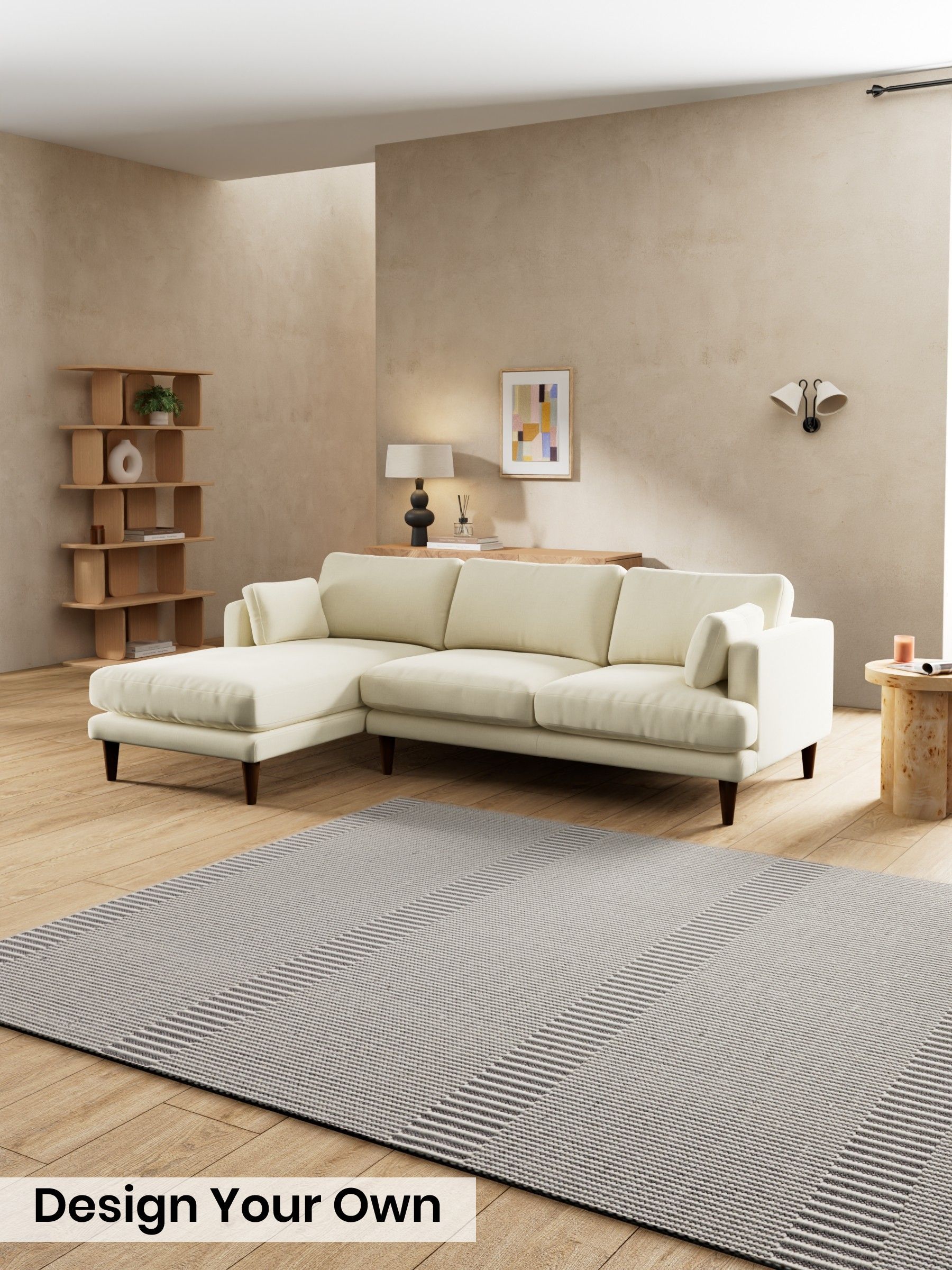 Etched Chenille/Soft Ecru Natural - Otis By Made