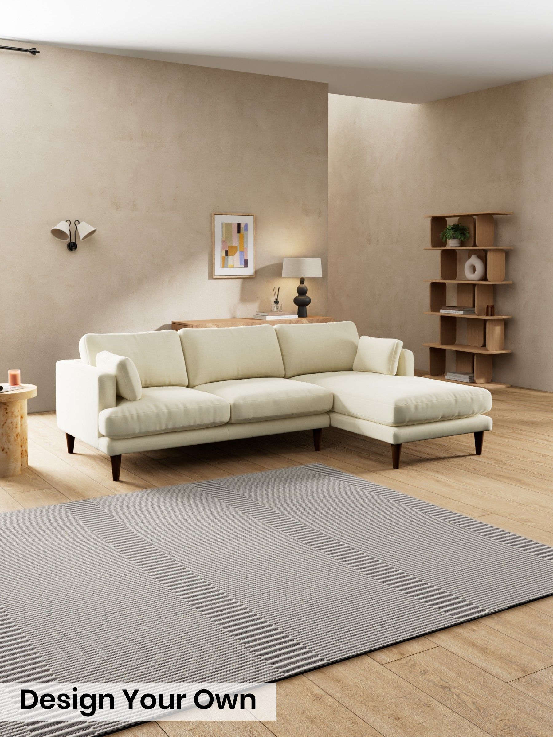 Etched Chenille/Soft Ecru Natural - Otis By Made