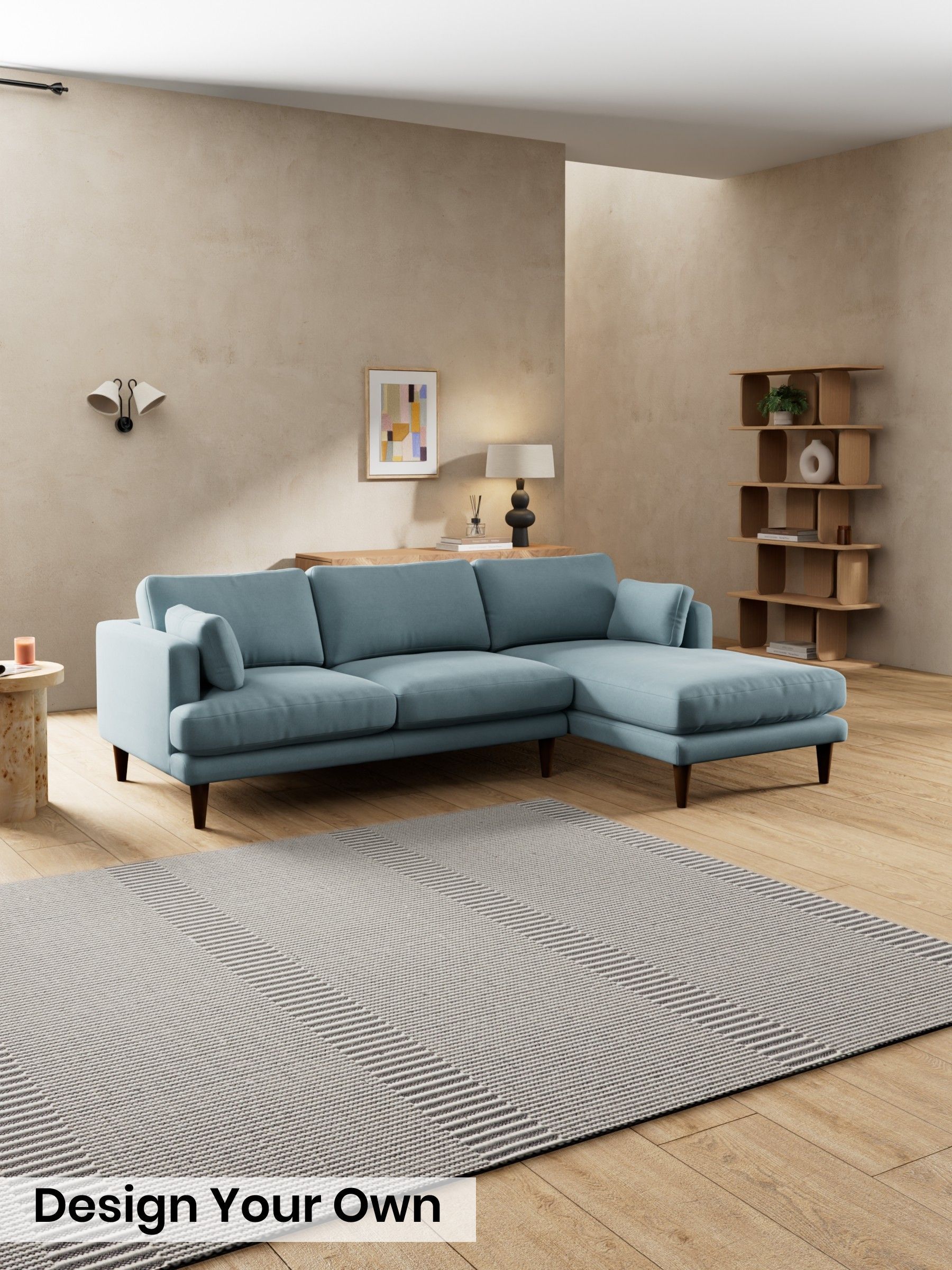 Cotton Velvet Blend/Denim Blue - Otis By Made