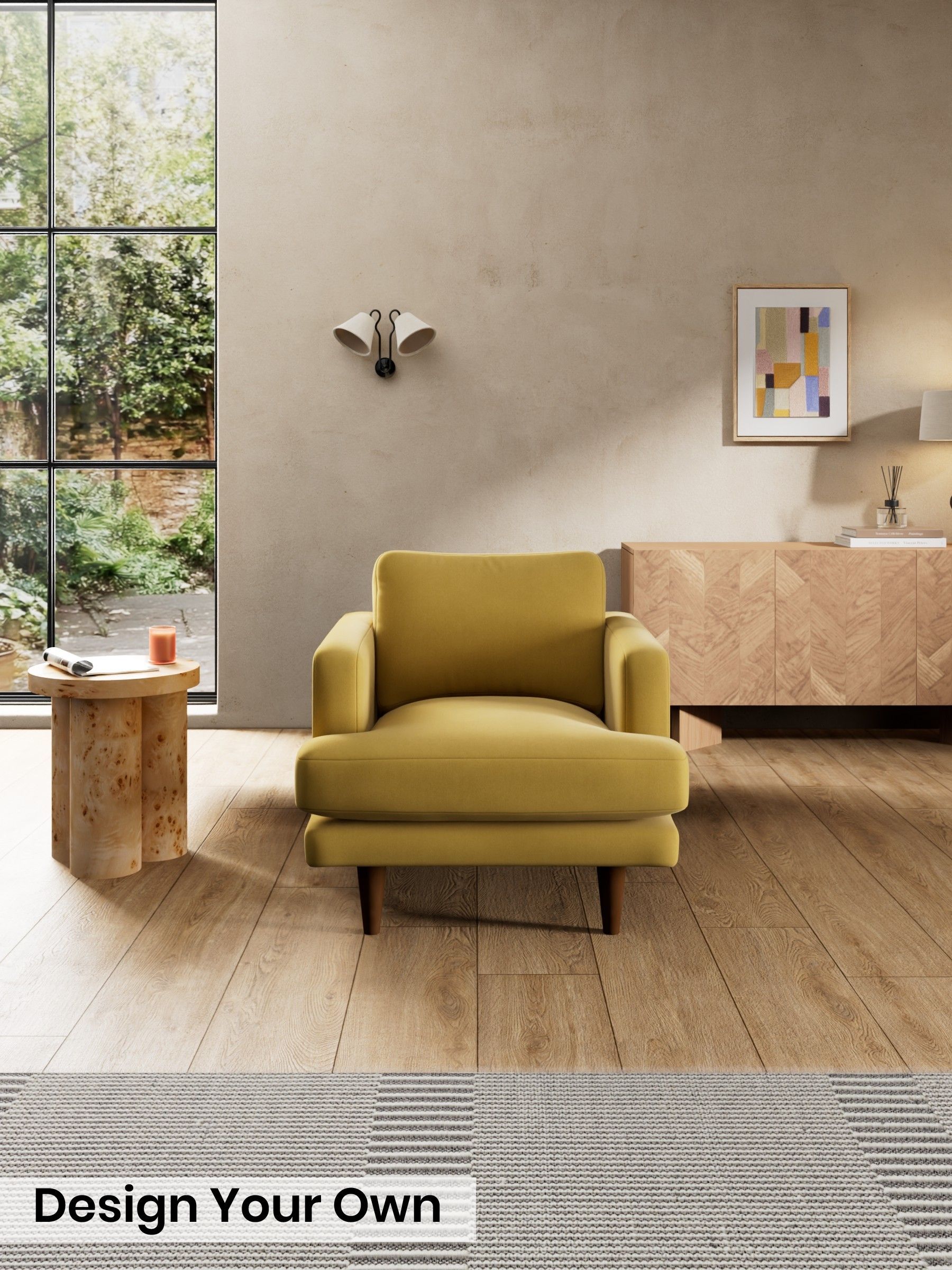 Cotton Velvet Blend/Honey Yellow - Otis By Made