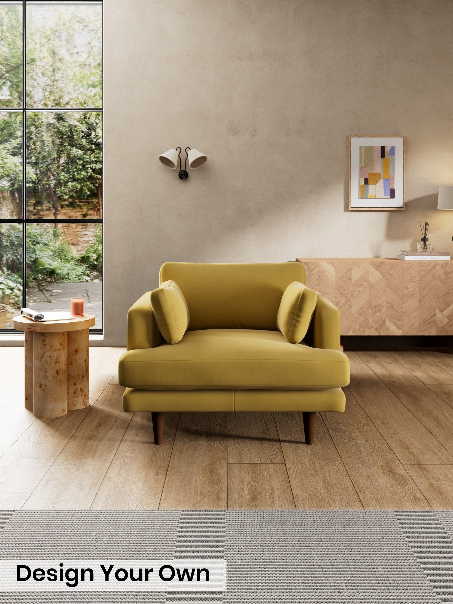 Cotton Velvet Blend/Honey Yellow - Otis By Made