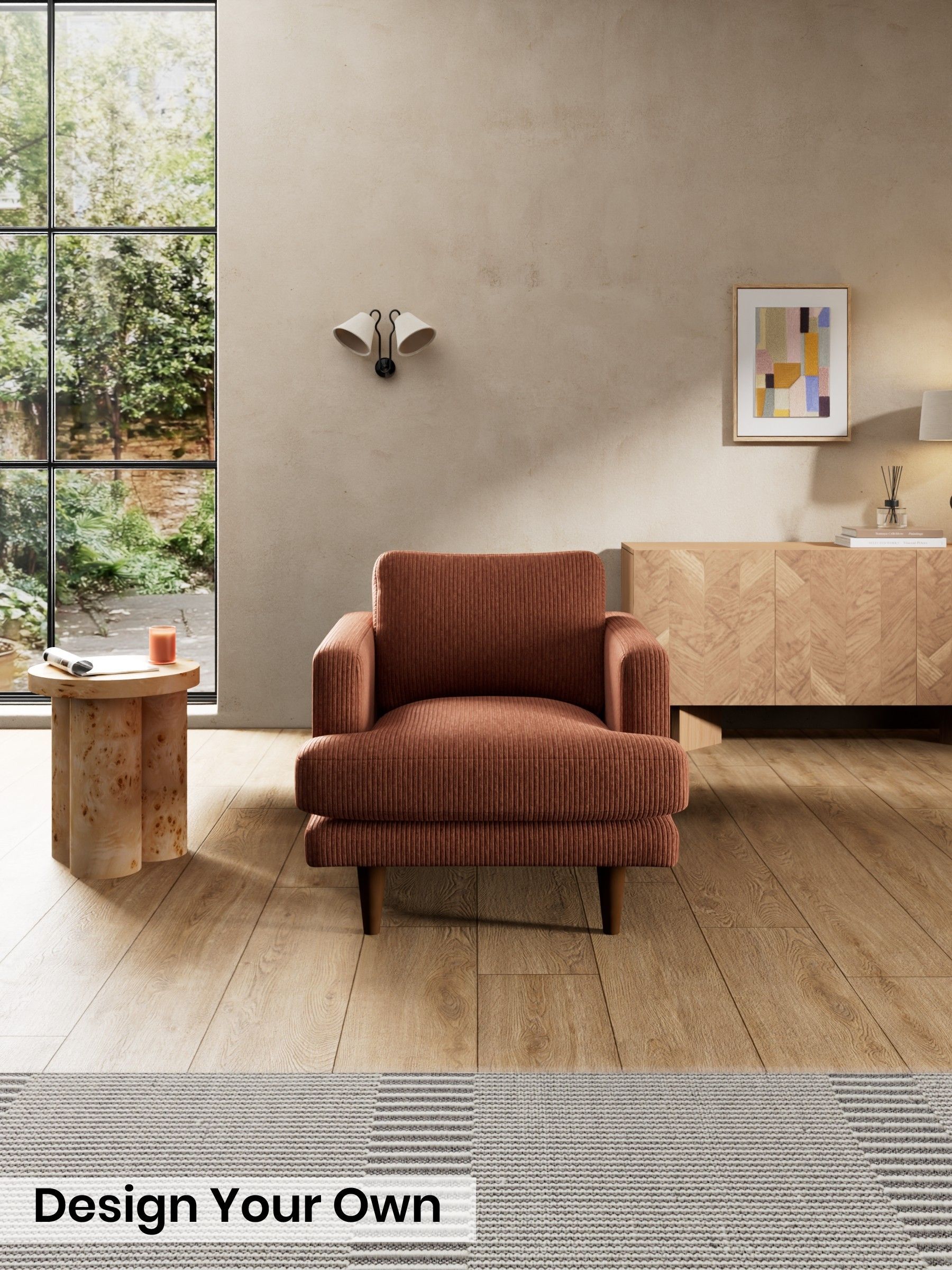 Matt Corduroy/Nutmeg Orange - Otis By Made