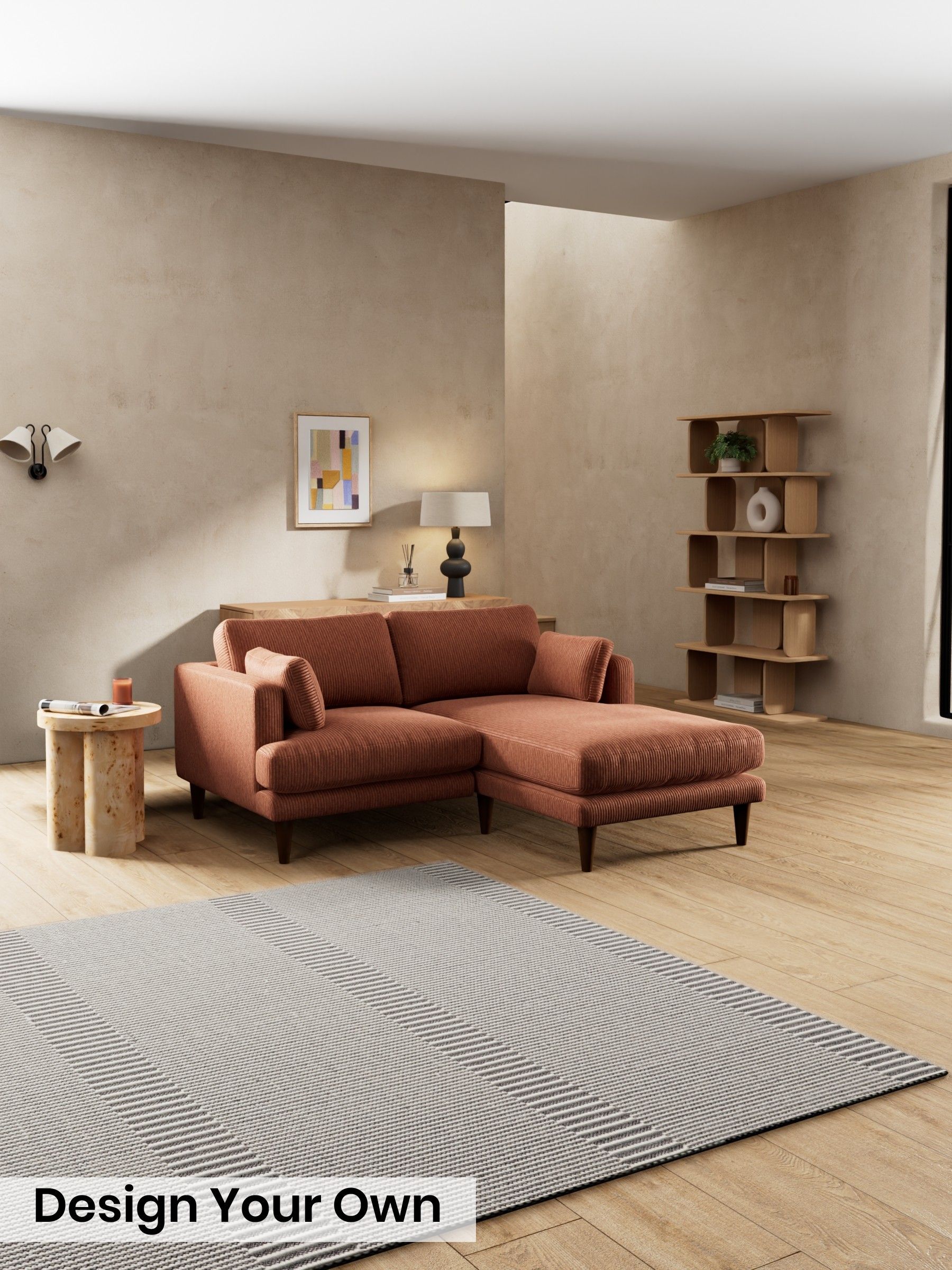 Matt Corduroy/Nutmeg Orange - Otis By Made