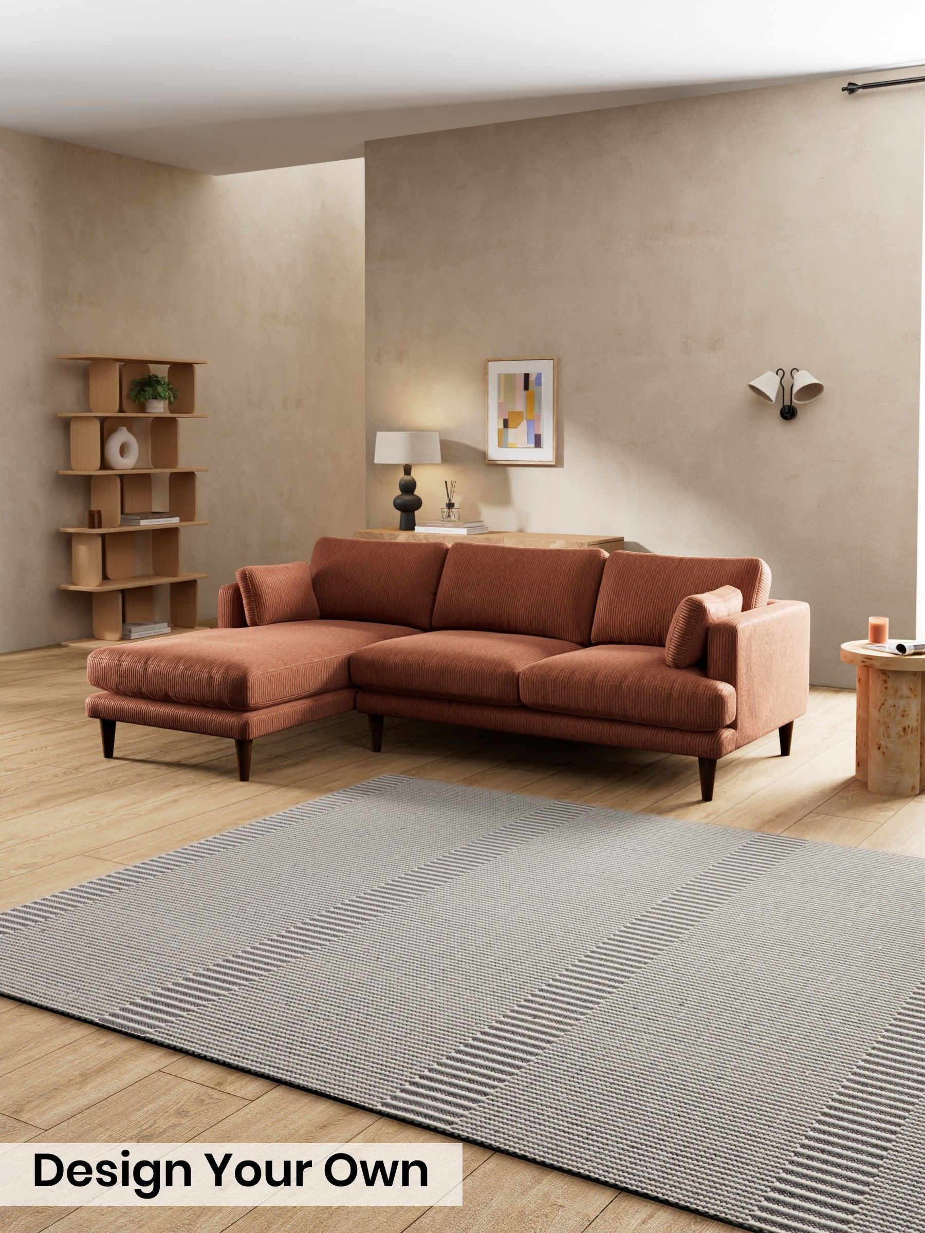 Matt Corduroy/Nutmeg Orange - Otis By Made
