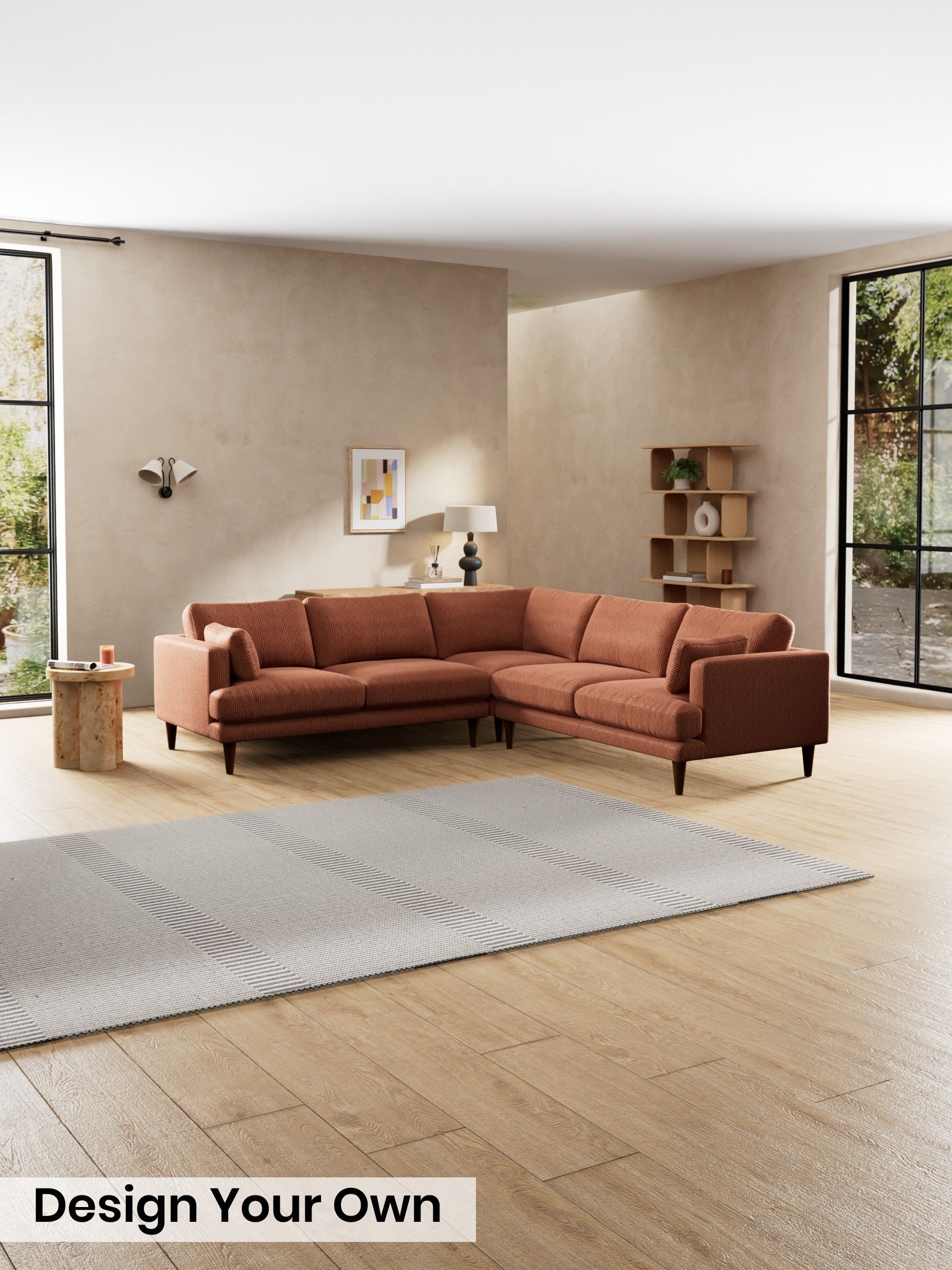 Matt Corduroy/Nutmeg Orange - Otis By Made