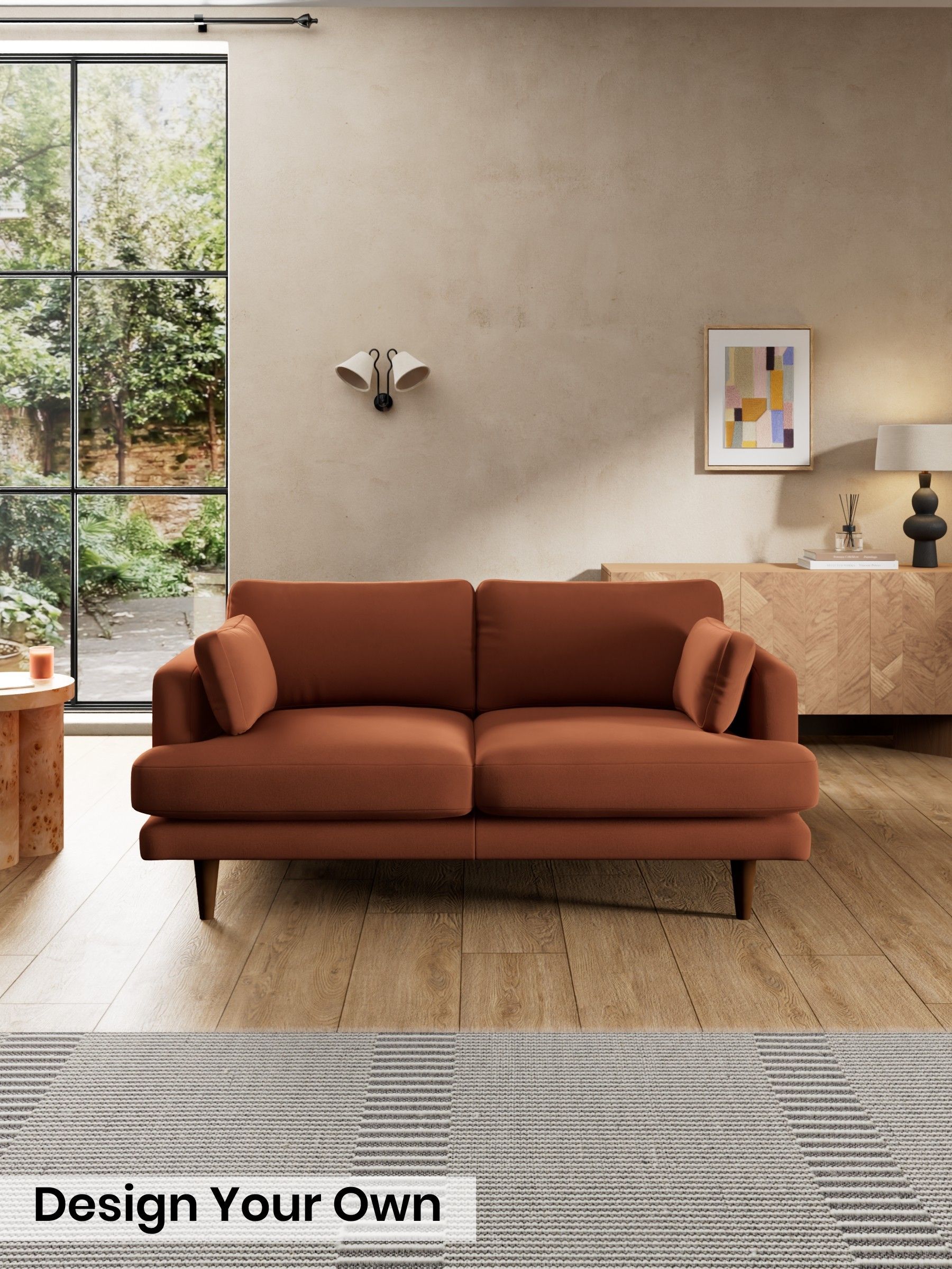 Matt Velvet Easy Clean/Cinnamon Brown - Otis By Made