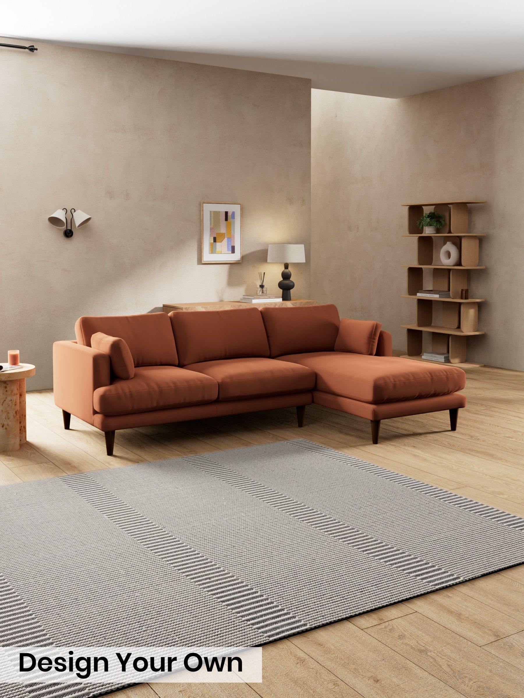 Matt Velvet Easy Clean/Cinnamon Brown - Otis By Made