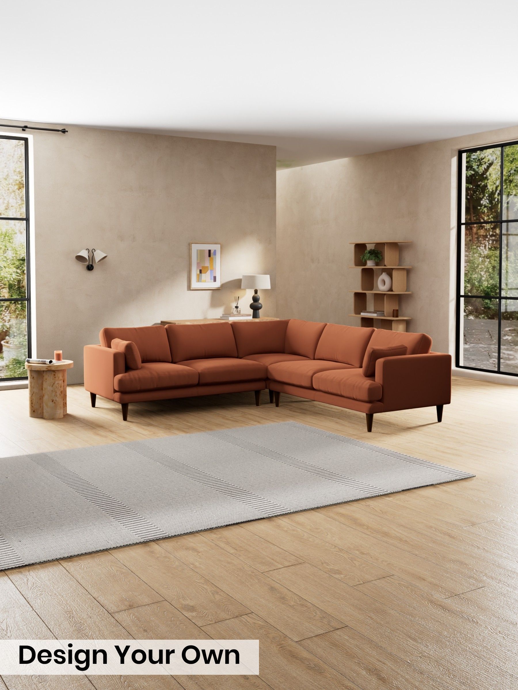 Matt Velvet Easy Clean/Cinnamon Brown - Otis By Made