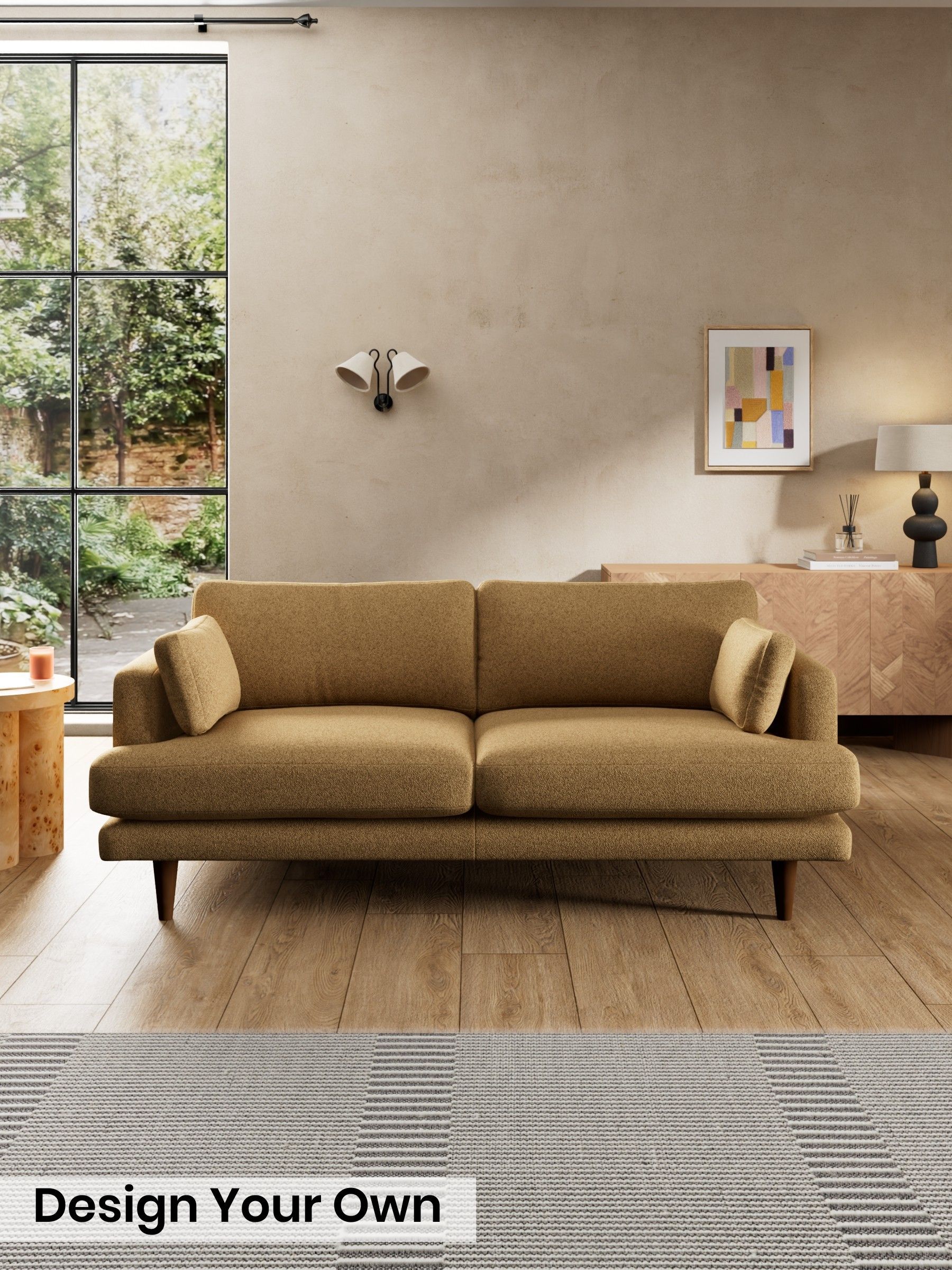 Soft Touch Boucle/Caramel Natural - Otis By Made