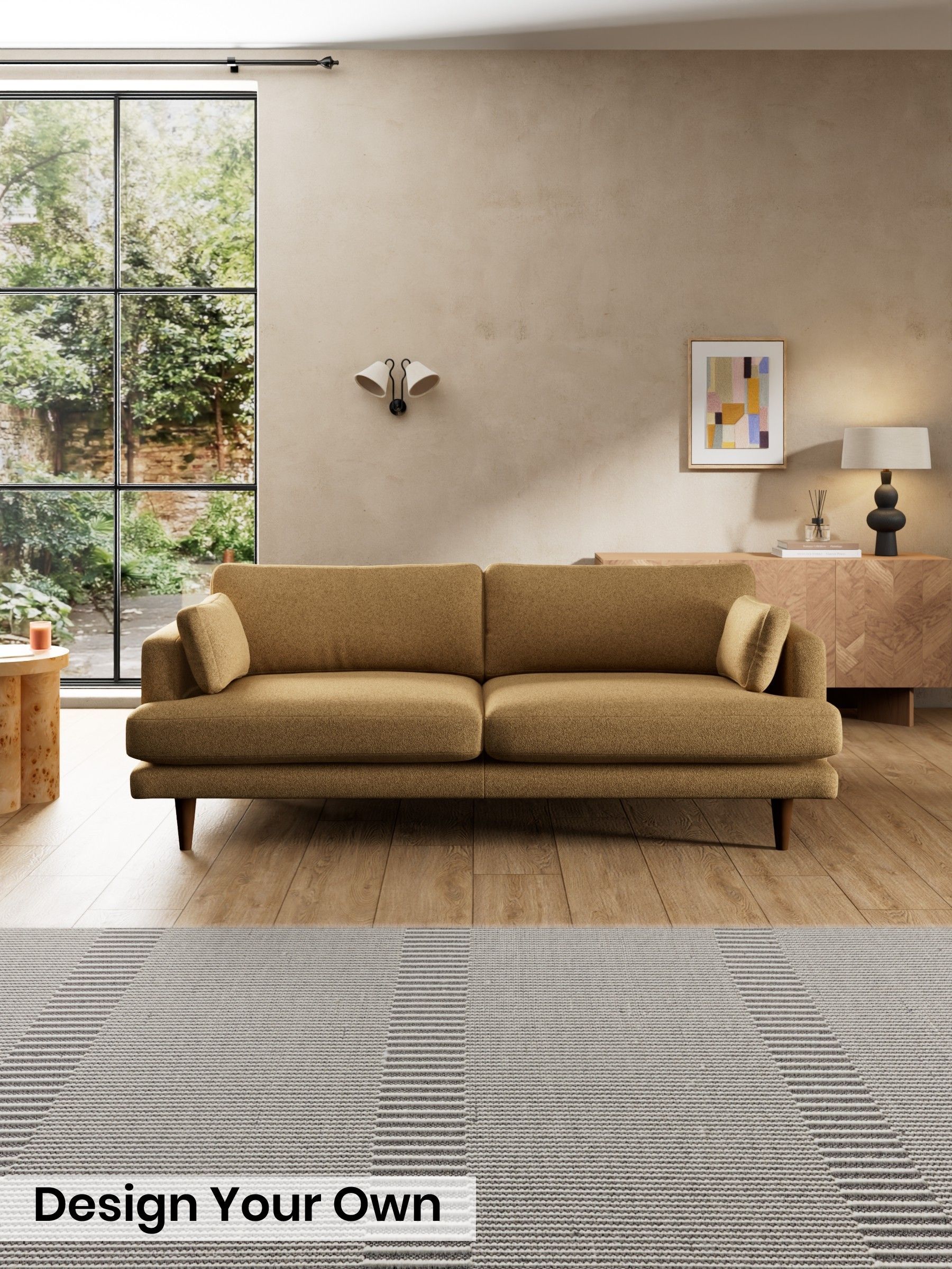 Soft Touch Boucle/Caramel Natural - Otis By Made