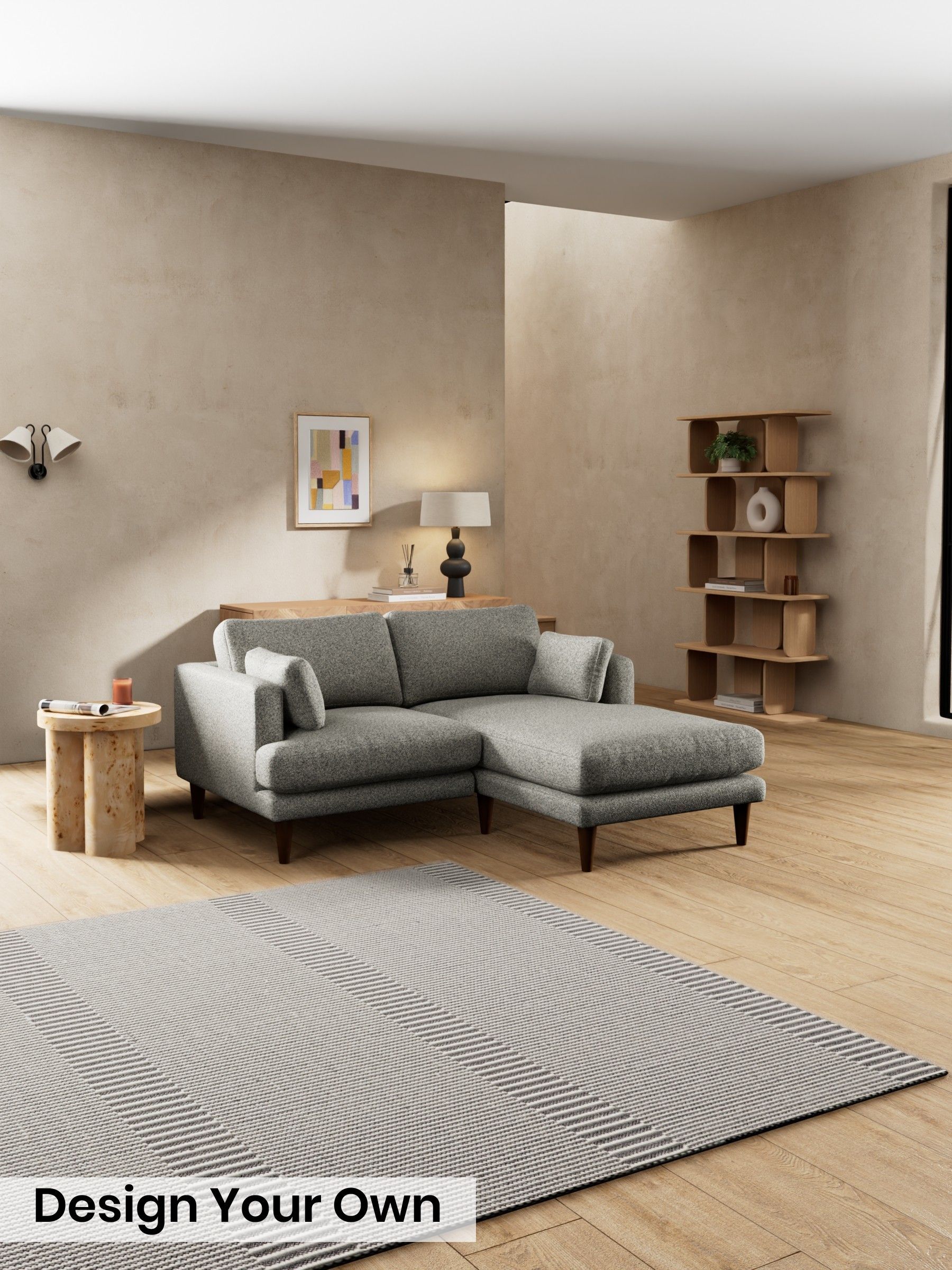 Soft Touch Boucle/Grey Marl - Otis By Made