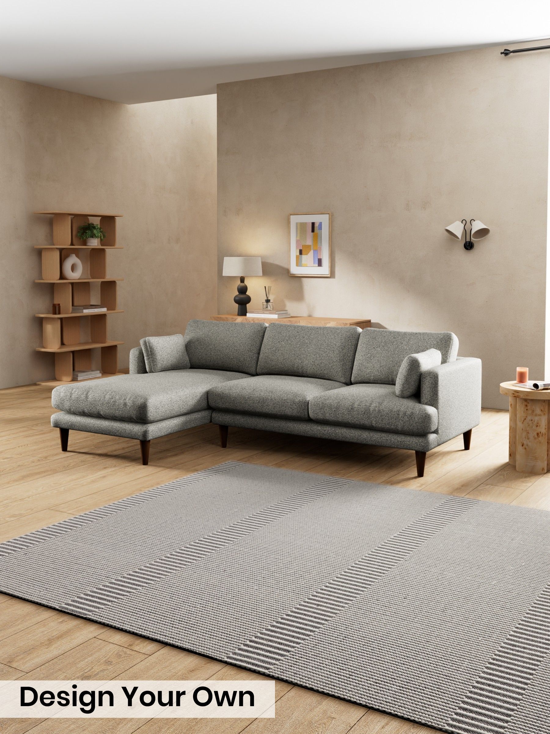 Soft Touch Boucle/Grey Marl - Otis By Made