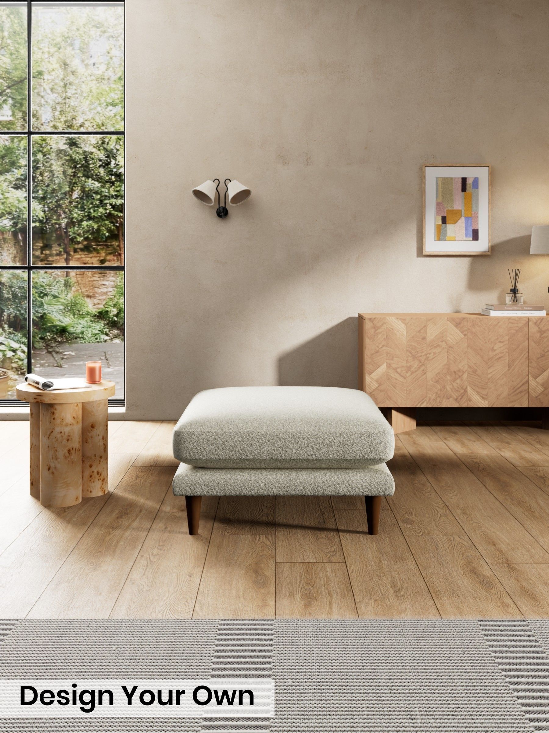 Soft Touch Boucle/Natural Linen - Otis By Made