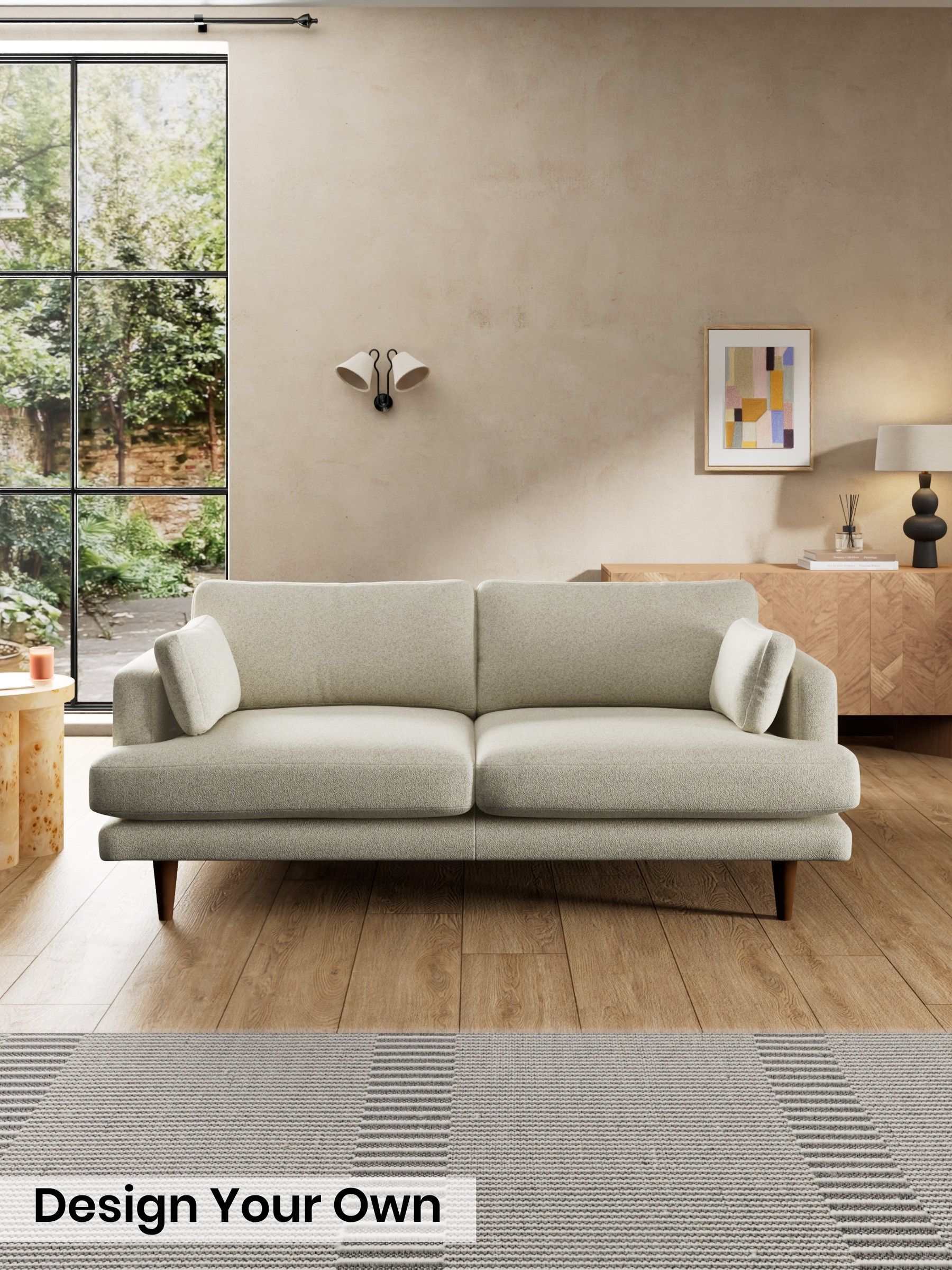 Soft Touch Boucle/Natural Linen - Otis By Made