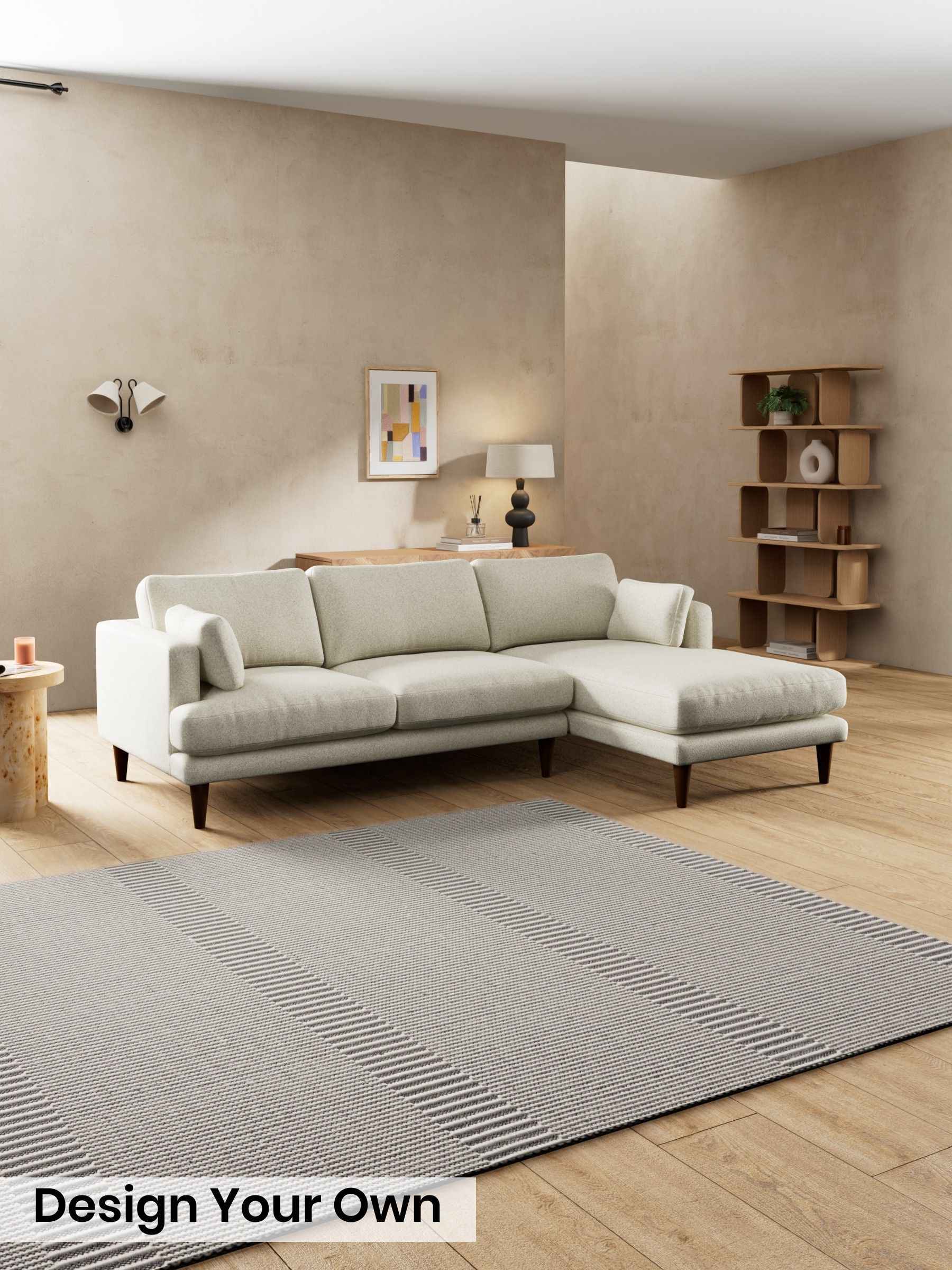 Soft Touch Boucle/Natural Linen - Otis By Made