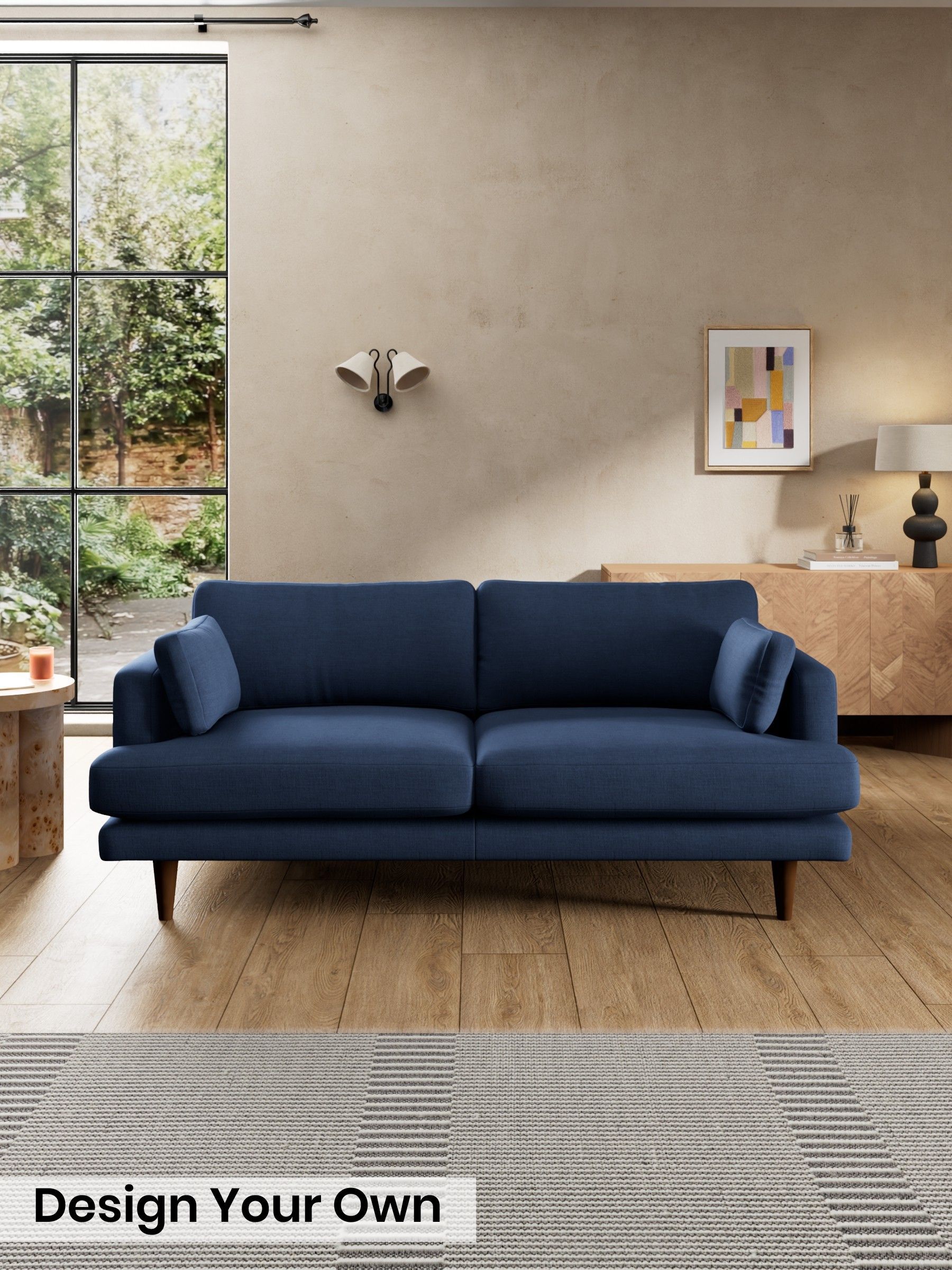 Natural Blend/Navy Blue - Otis By Made