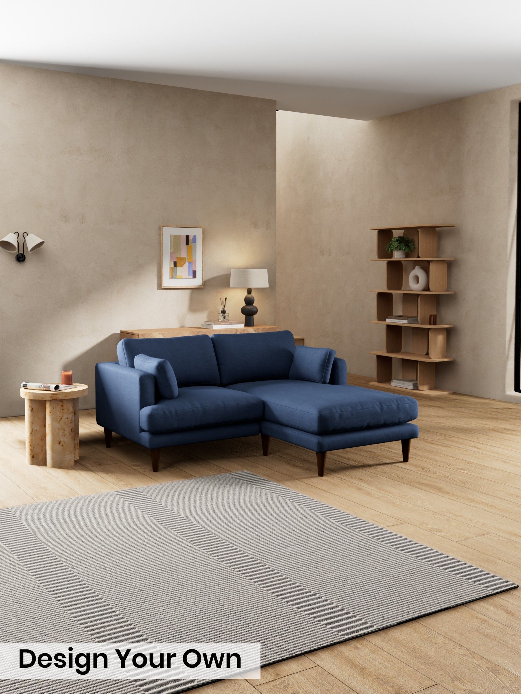 Natural Blend/Navy Blue - Otis By Made