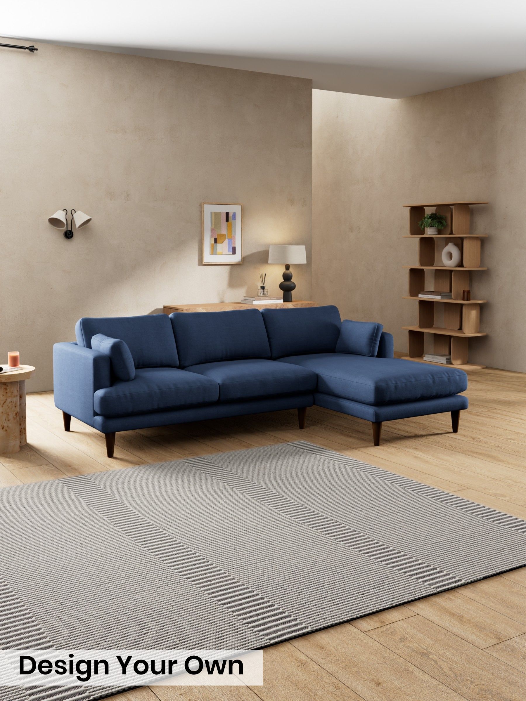 Natural Blend/Navy Blue - Otis By Made